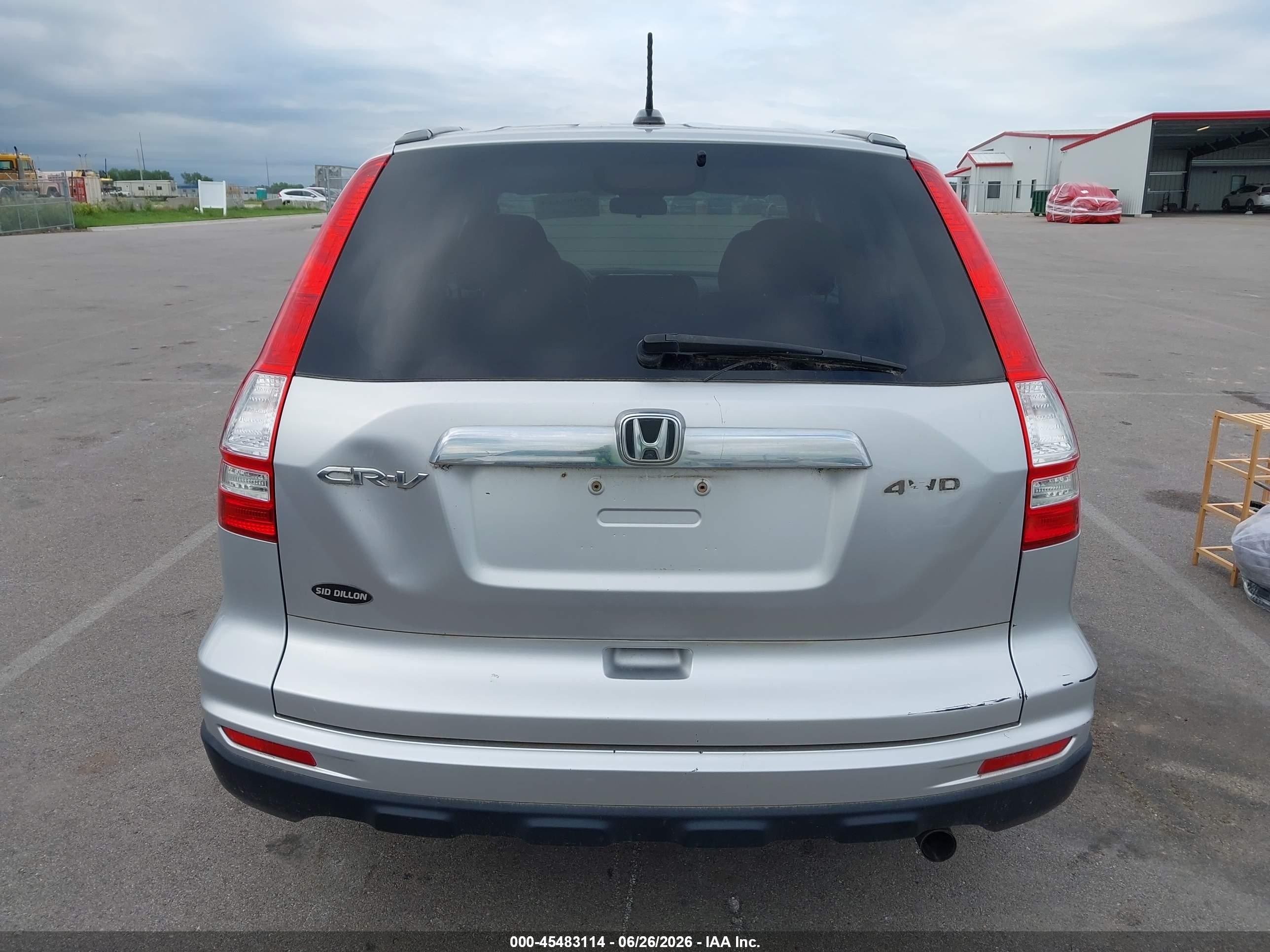 2010 Honda Cr-v Ex-l Silver vin: 5J6RE4H72AL007415