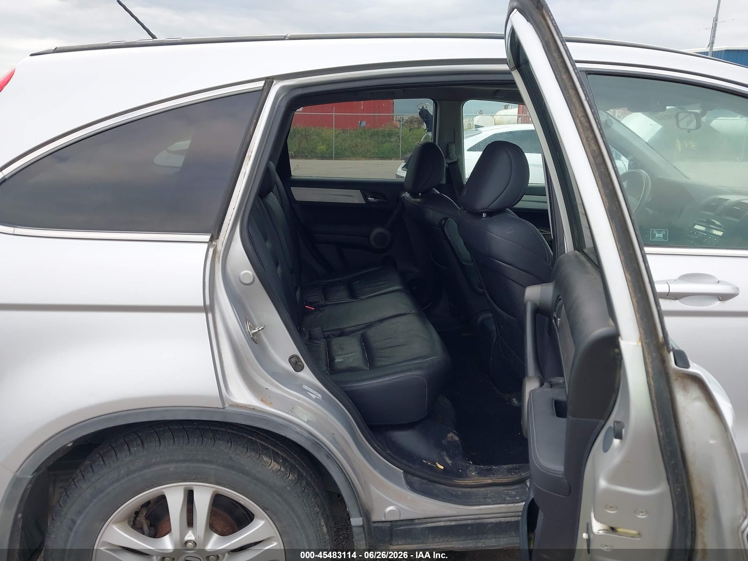 2010 Honda Cr-v Ex-l Silver vin: 5J6RE4H72AL007415