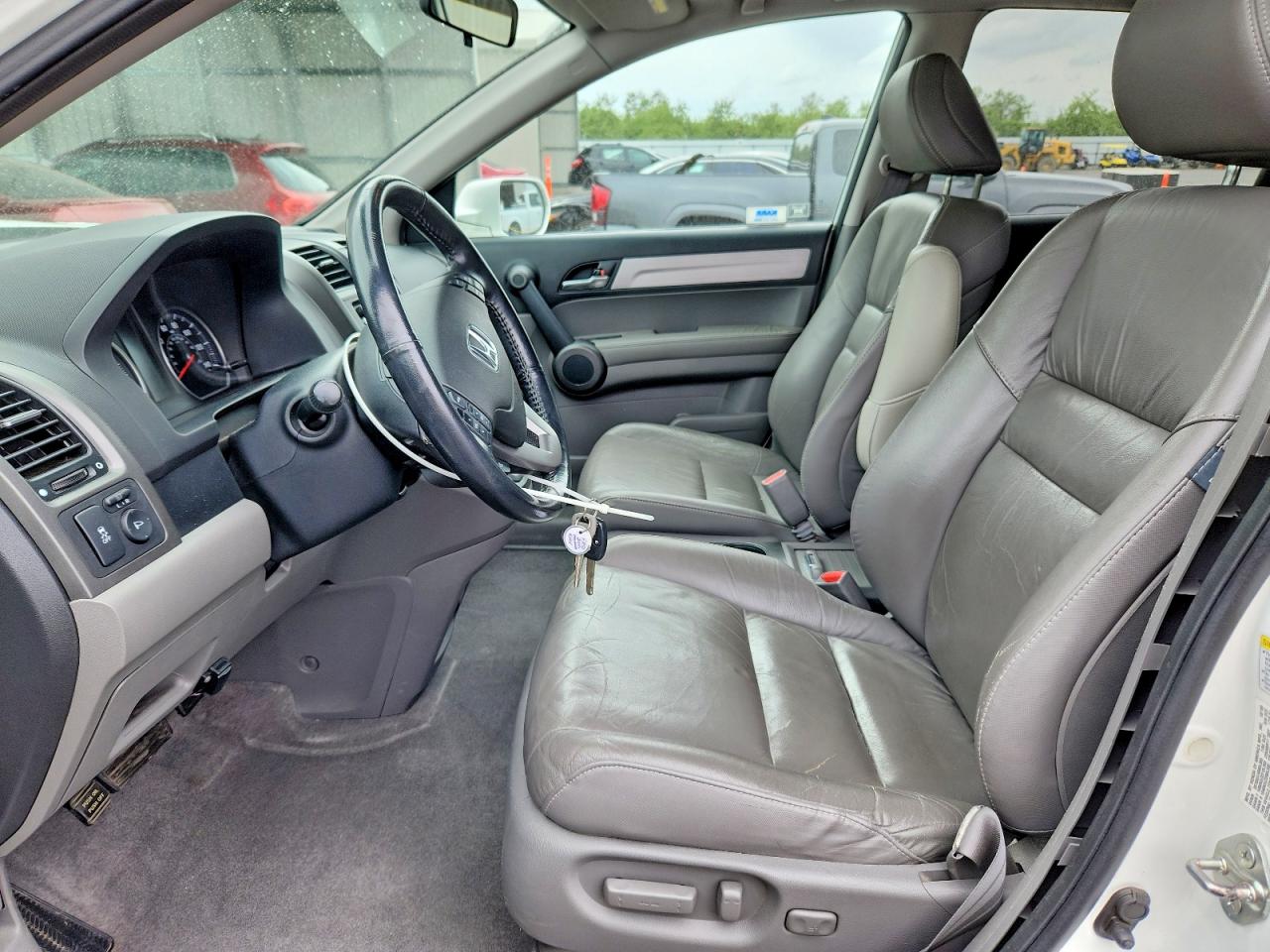2010 Honda Cr-v Exl White vin: 5J6RE4H72AL008239