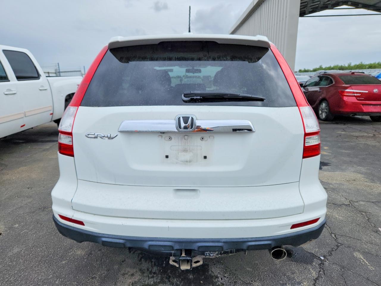 2010 Honda Cr-v Exl White vin: 5J6RE4H72AL008239