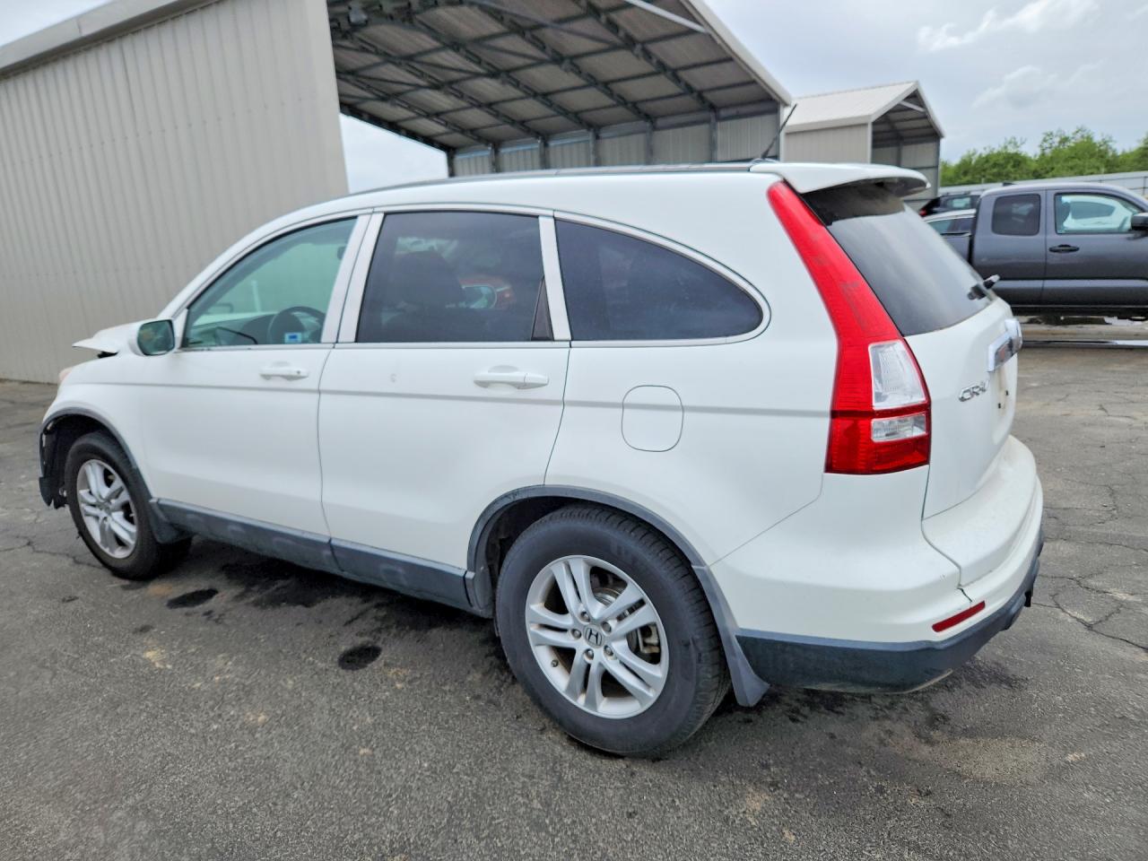 2010 Honda Cr-v Exl White vin: 5J6RE4H72AL008239