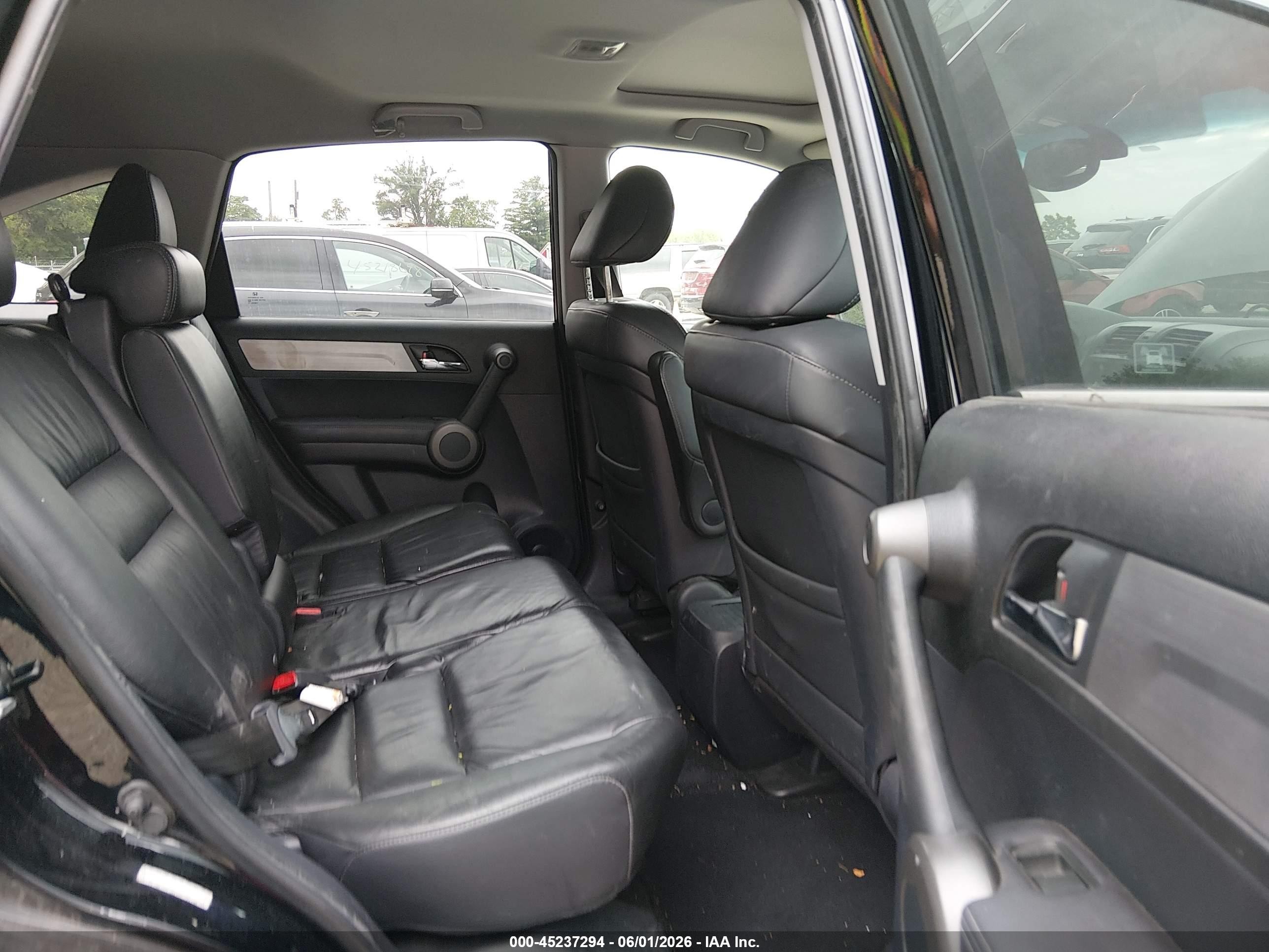2010 Honda Cr-v Ex-l Black vin: 5J6RE4H72AL009522