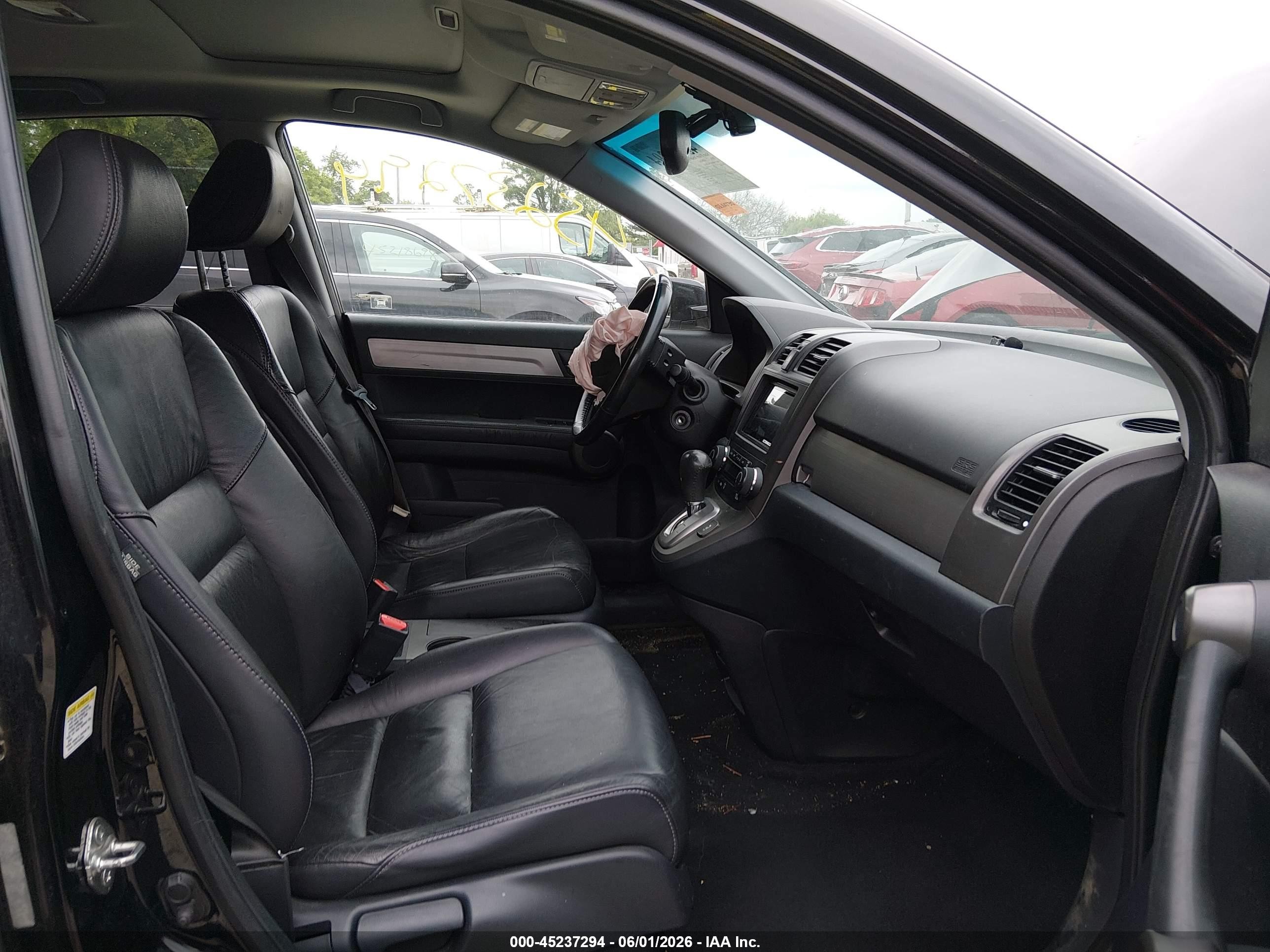 2010 Honda Cr-v Ex-l Black vin: 5J6RE4H72AL009522