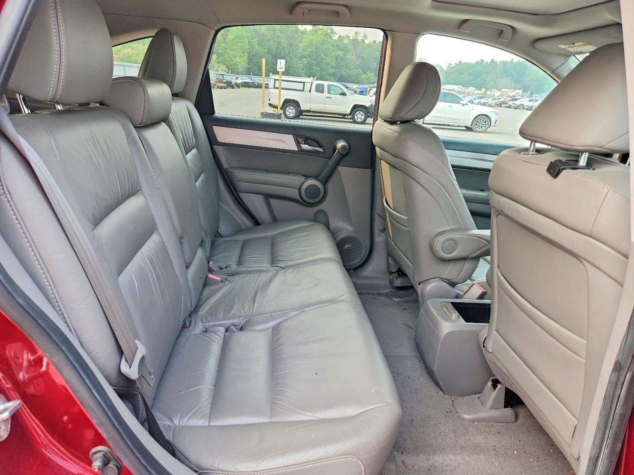 2010 Honda Cr-v Exl Red vin: 5J6RE4H72AL015952