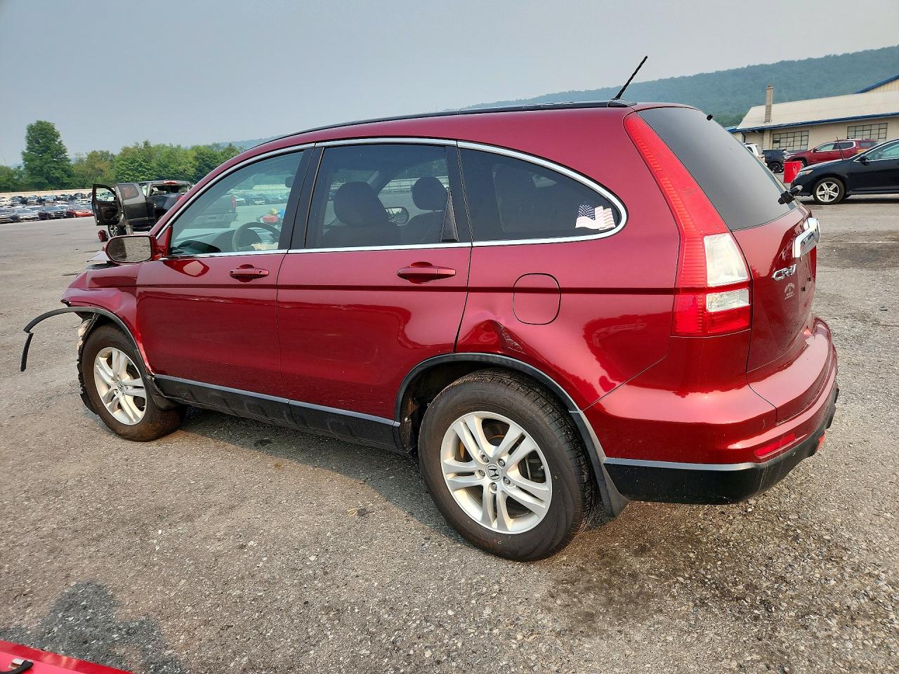 2010 Honda Cr-v Exl Red vin: 5J6RE4H72AL015952