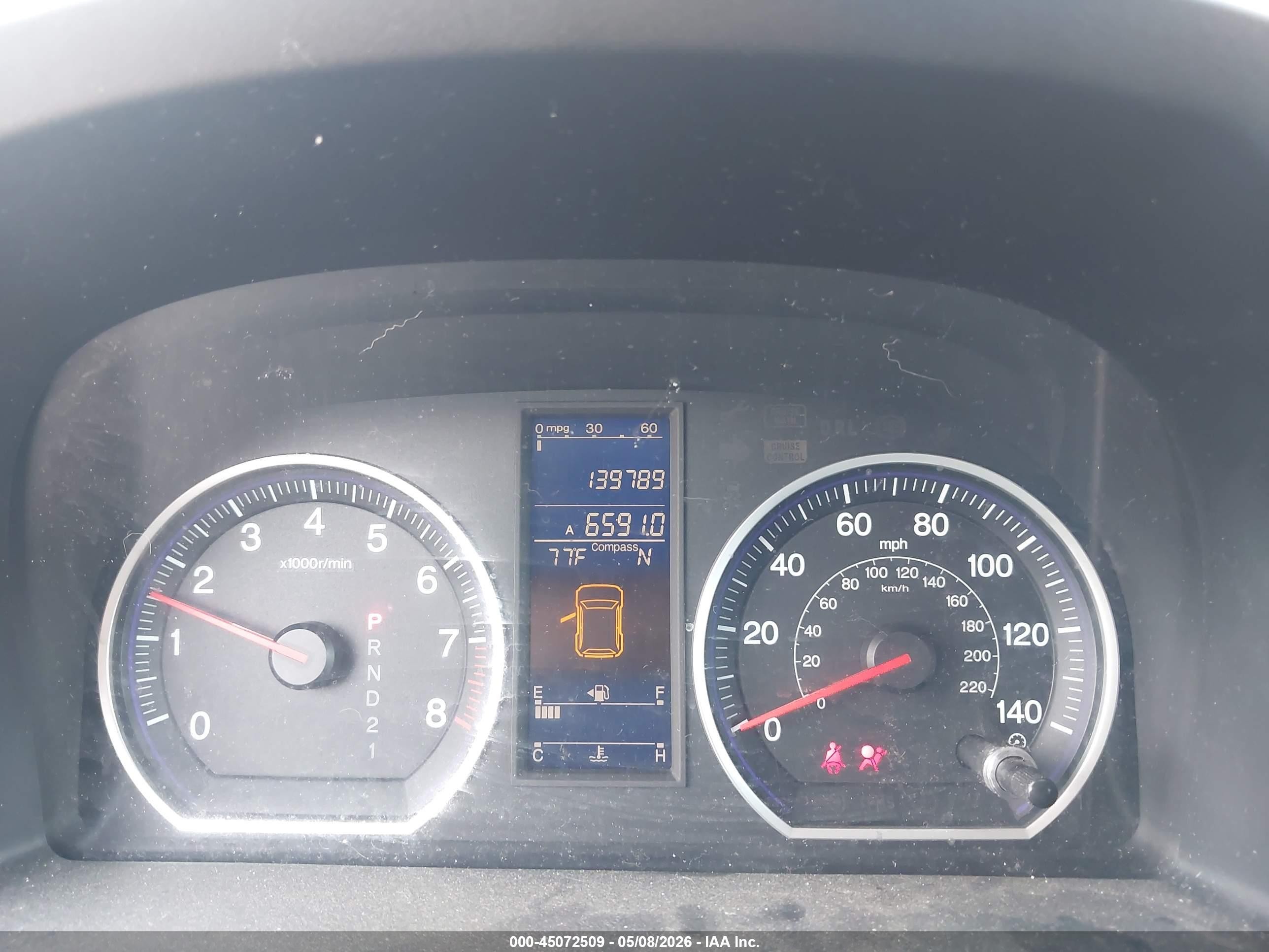 2010 Honda Cr-v Ex-l Серый vin: 5J6RE4H72AL032542