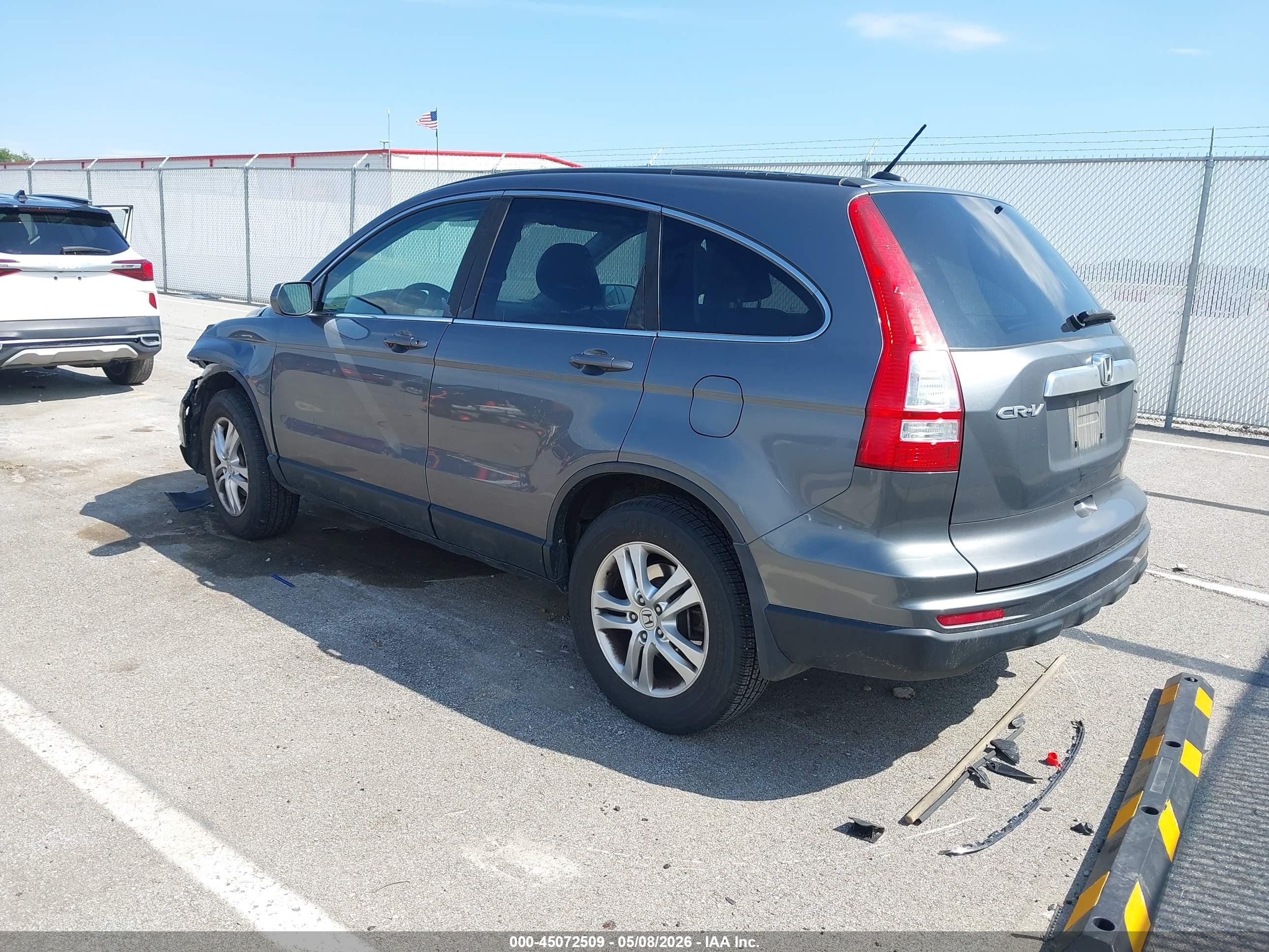 2010 Honda Cr-v Ex-l Серый vin: 5J6RE4H72AL032542
