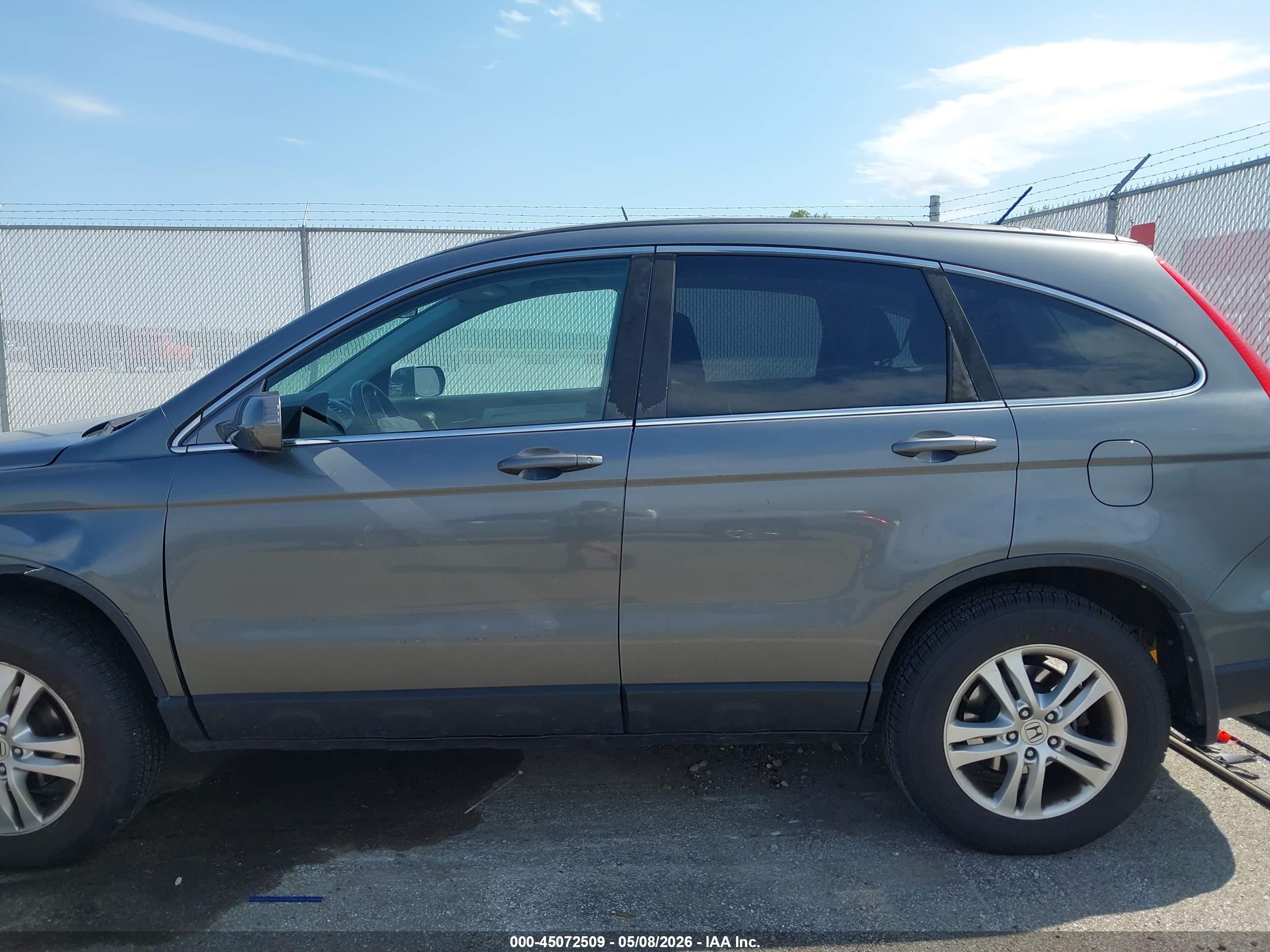2010 Honda Cr-v Ex-l Серый vin: 5J6RE4H72AL032542