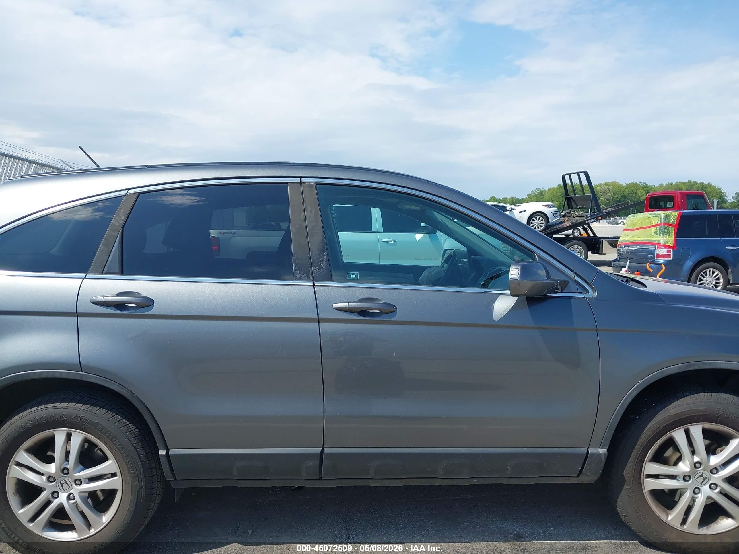 2010 Honda Cr-v Ex-l Серый vin: 5J6RE4H72AL032542