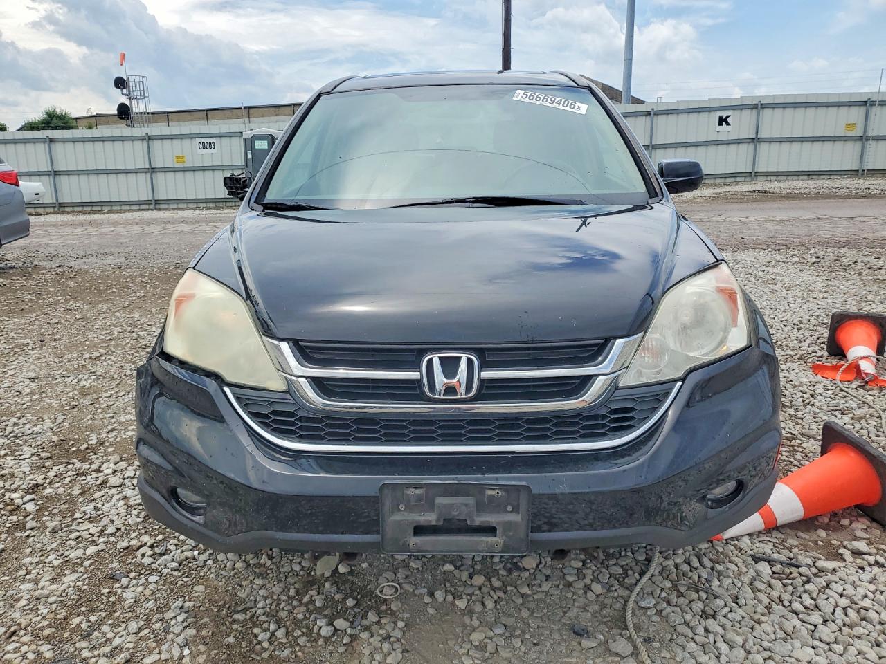 2010 Honda Cr-v Exl Black vin: 5J6RE4H72AL033593