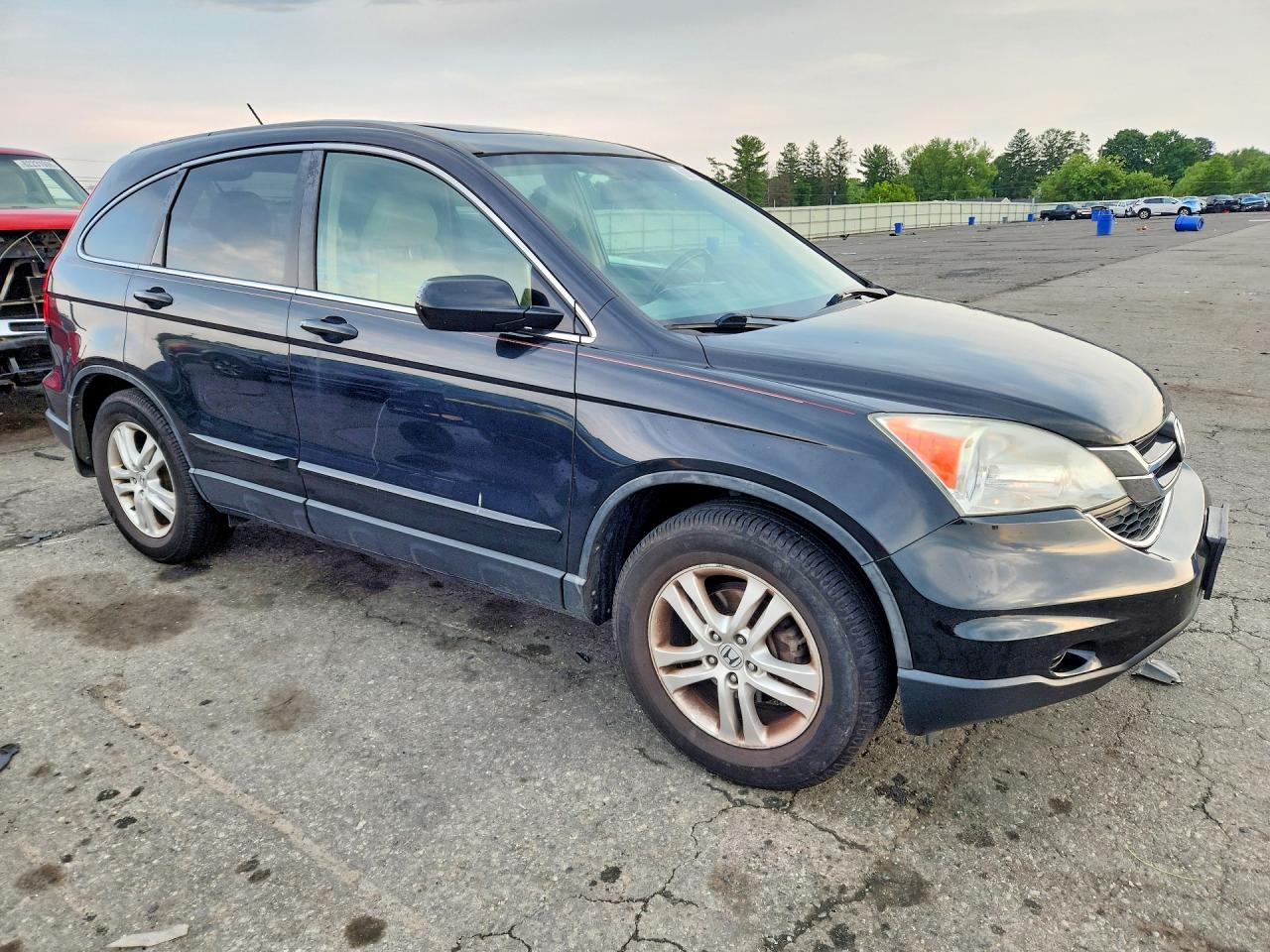 2010 Honda Cr-v Exl Black vin: 5J6RE4H72AL033609