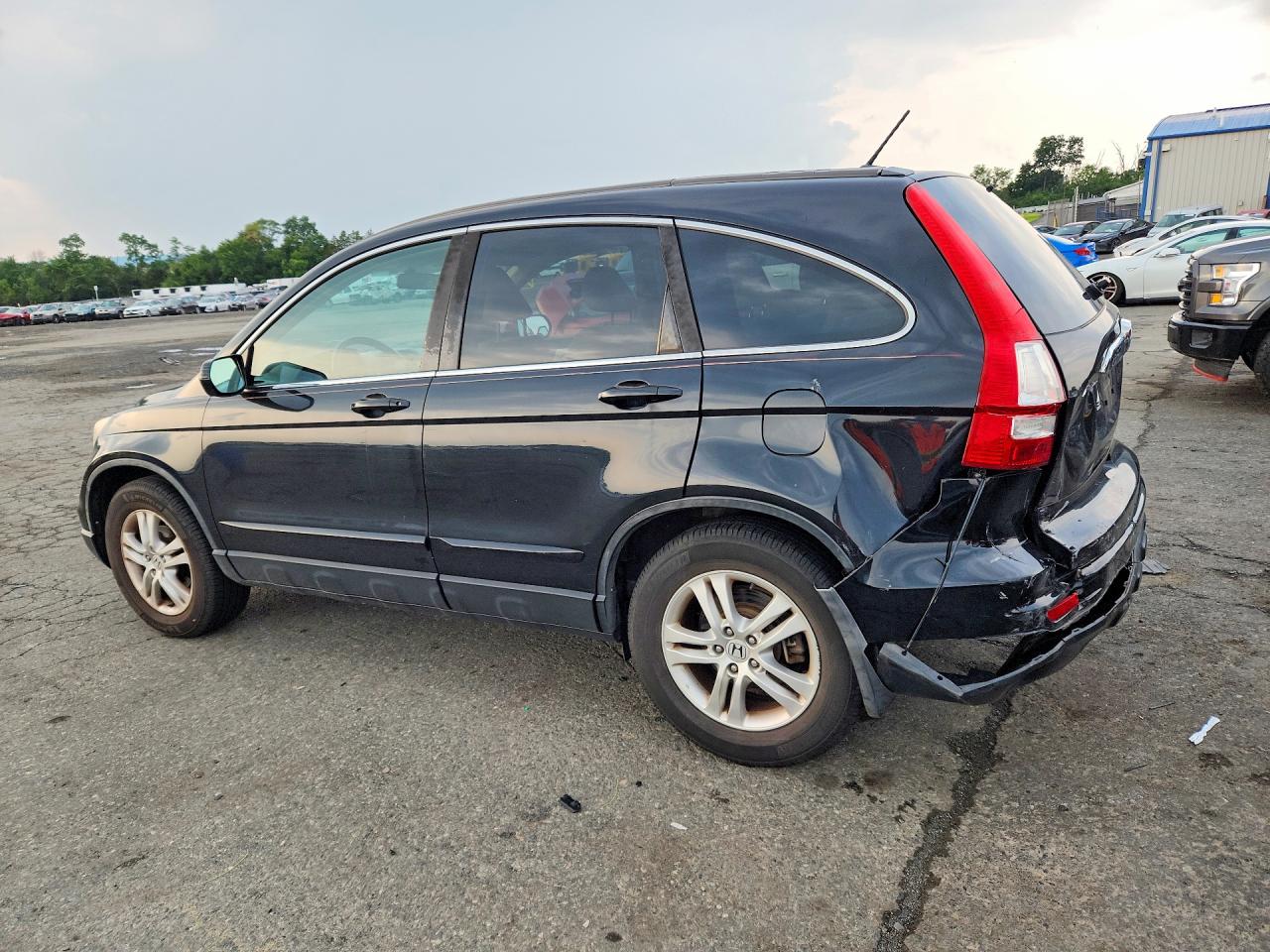 2010 Honda Cr-v Exl Black vin: 5J6RE4H72AL033609