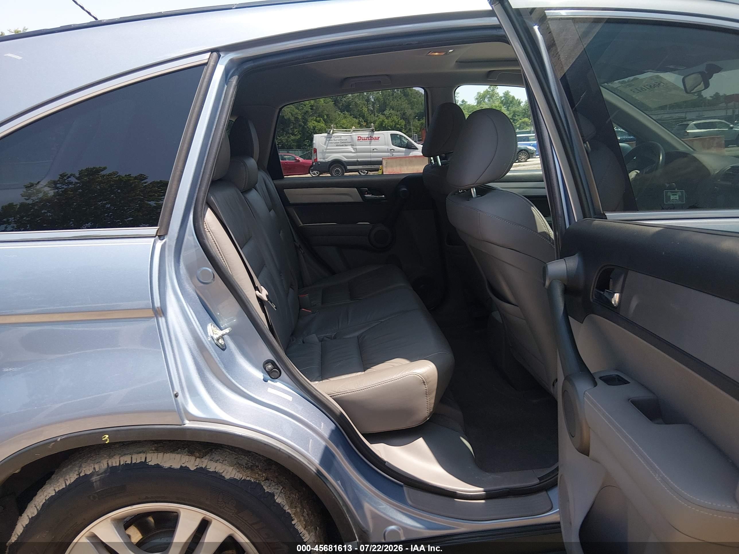 2010 Honda Cr-v Ex-l Blue vin: 5J6RE4H72AL035456