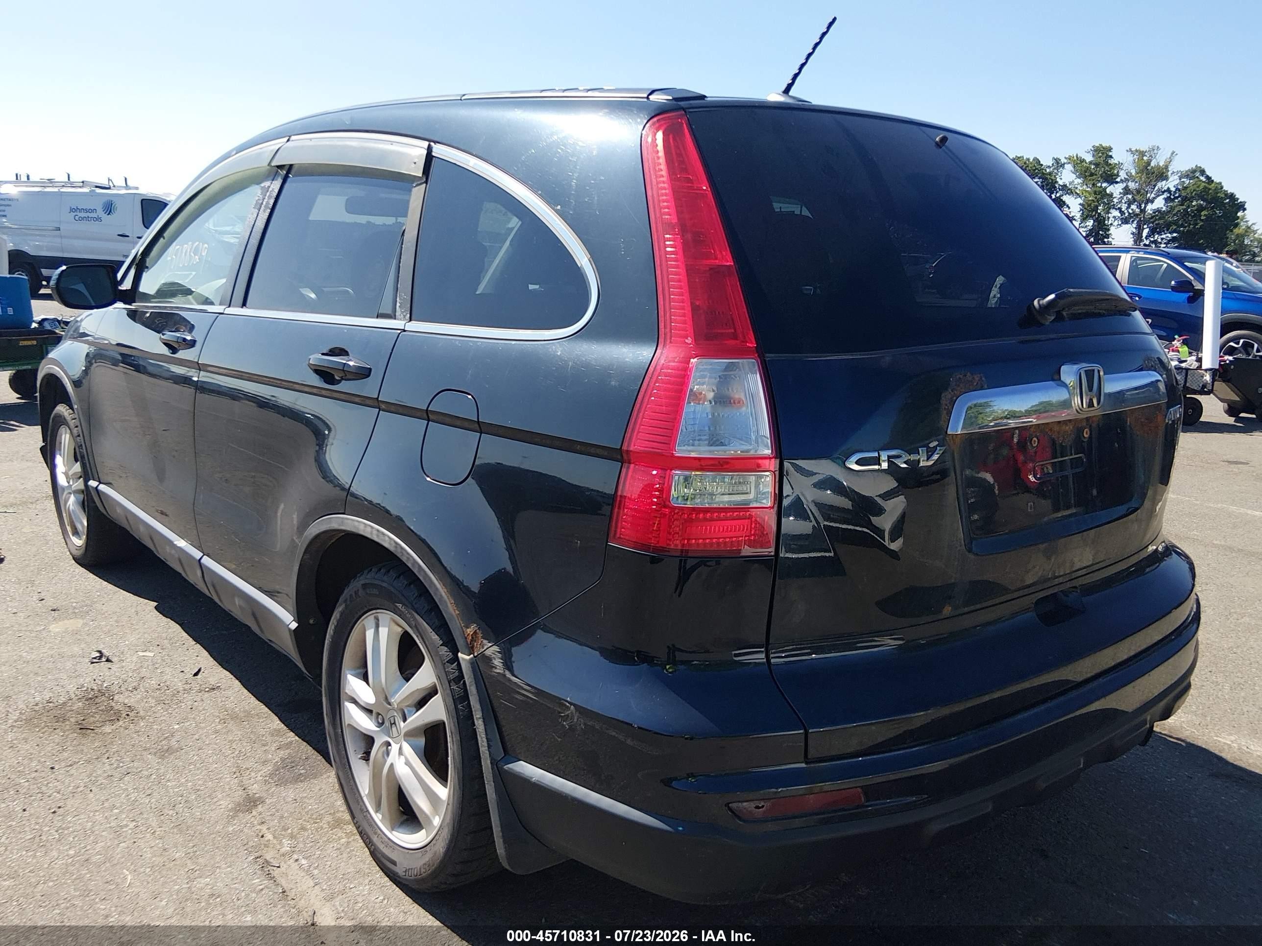 2010 Honda Cr-v Ex-l Черный vin: 5J6RE4H72AL036641