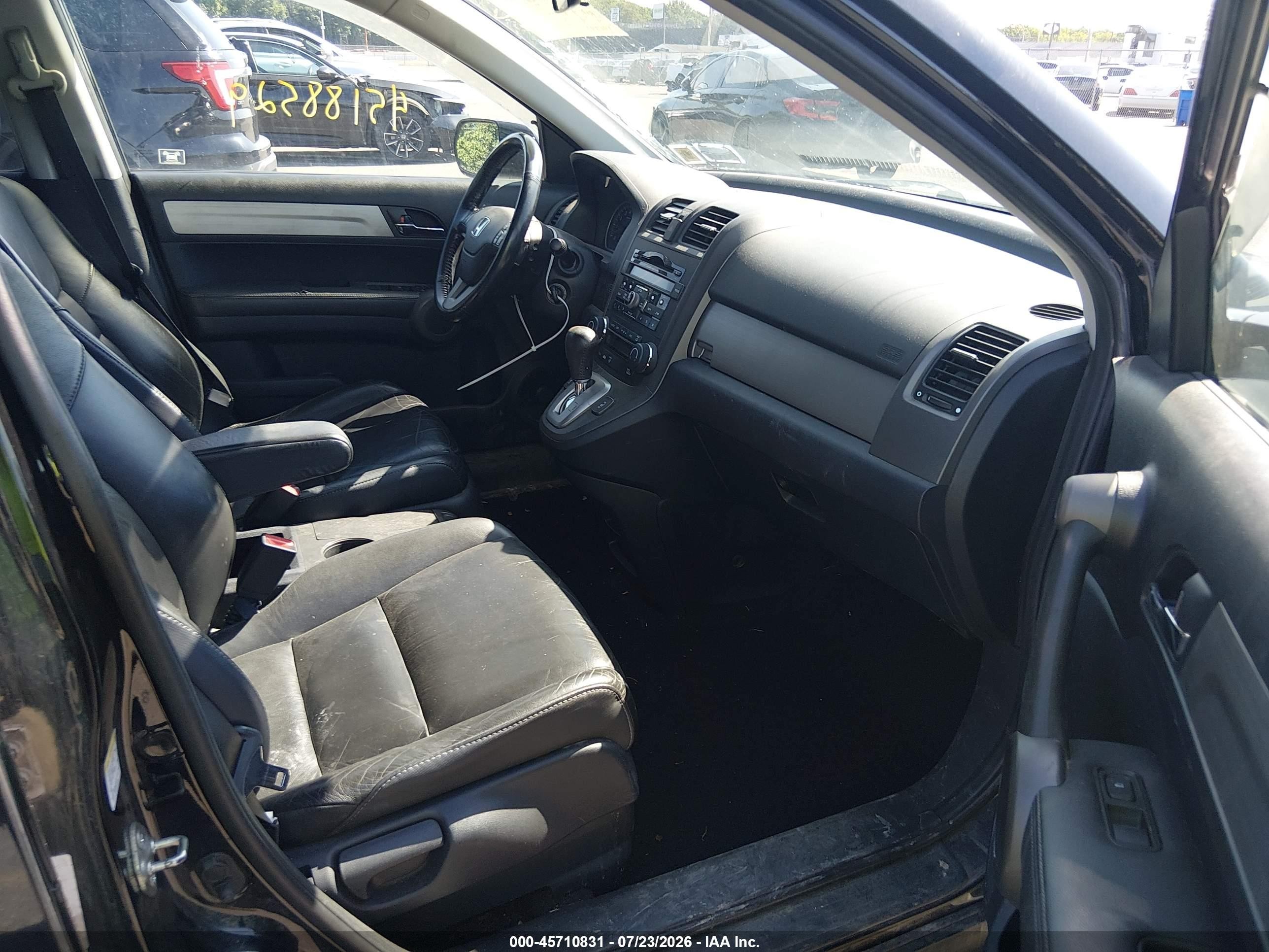 2010 Honda Cr-v Ex-l Черный vin: 5J6RE4H72AL036641
