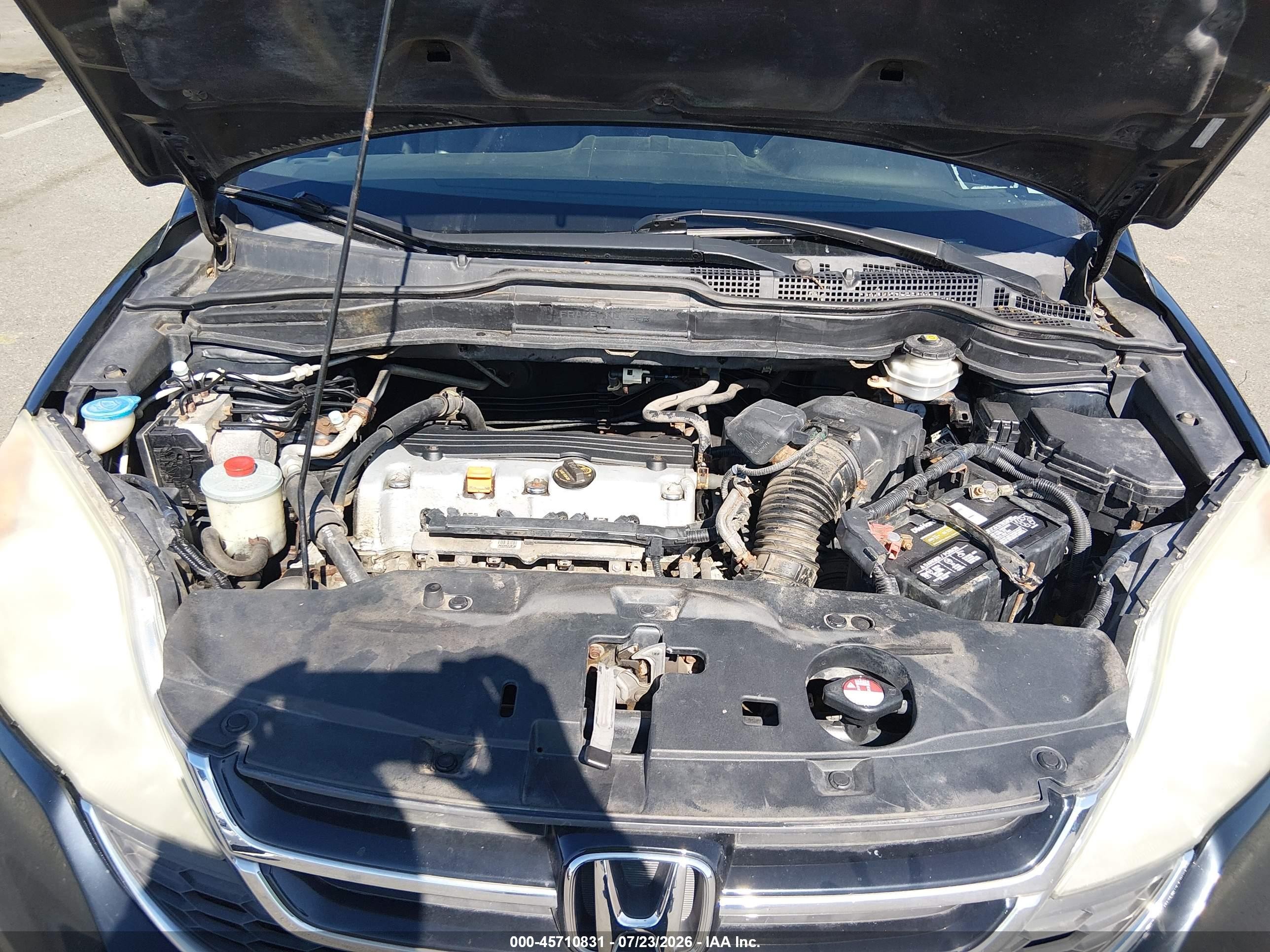2010 Honda Cr-v Ex-l Черный vin: 5J6RE4H72AL036641