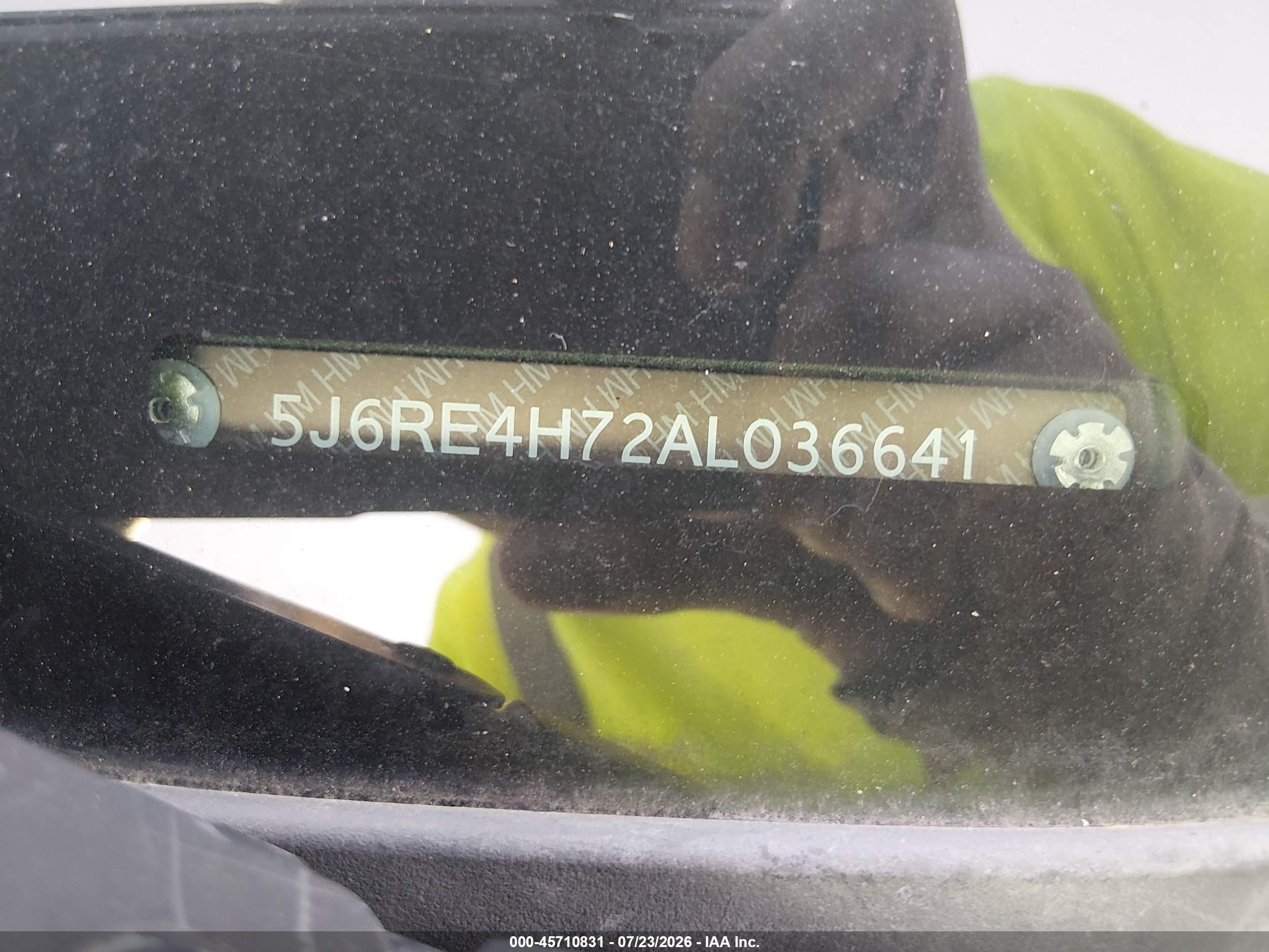 2010 Honda Cr-v Ex-l Черный vin: 5J6RE4H72AL036641