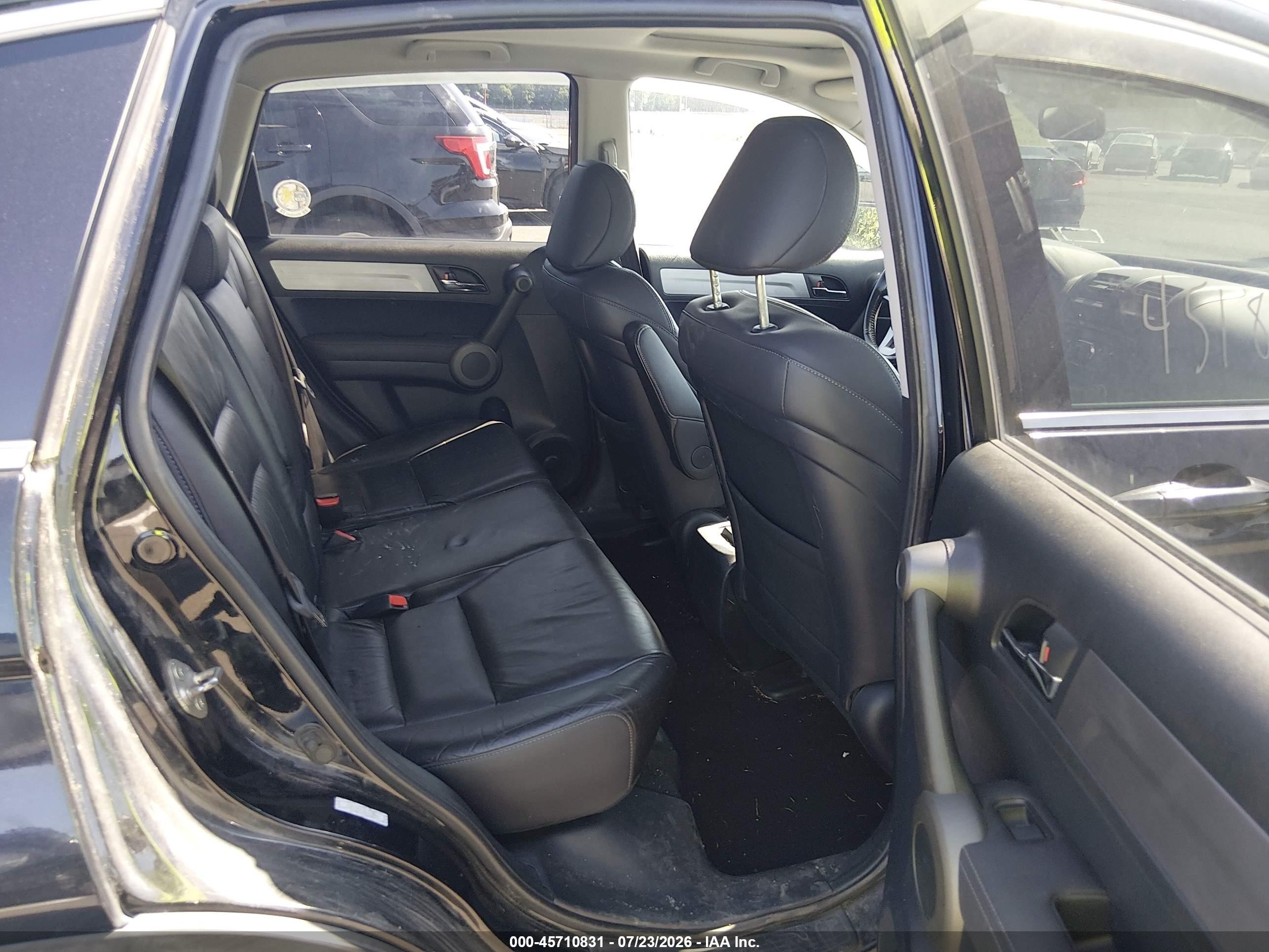 2010 Honda Cr-v Ex-l Черный vin: 5J6RE4H72AL036641