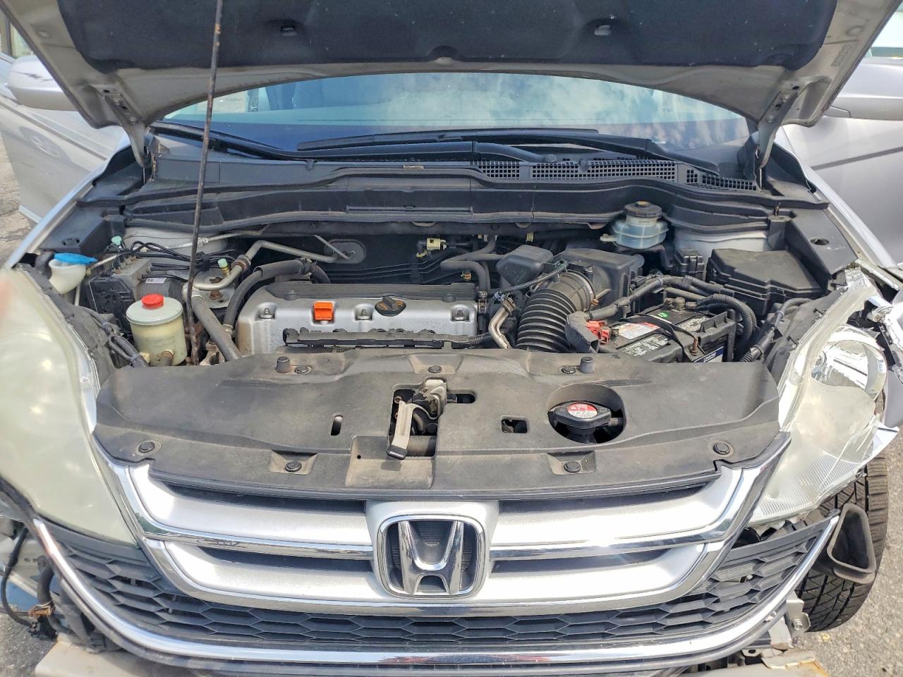 2010 Honda Cr-v Exl Silver vin: 5J6RE4H72AL044223