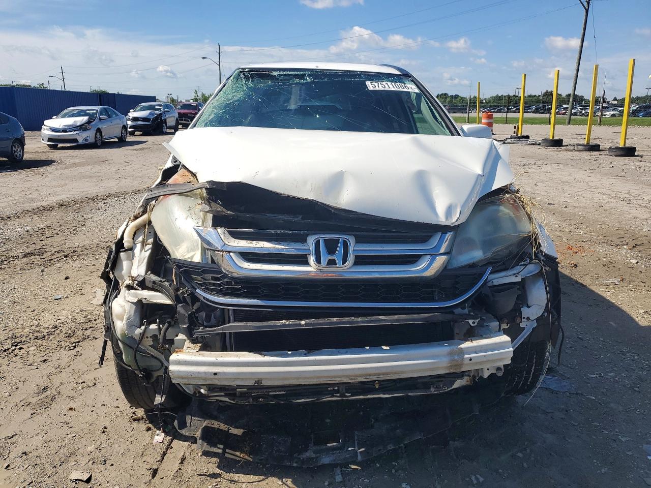 2010 Honda Cr-v Exl Белый vin: 5J6RE4H72AL059546