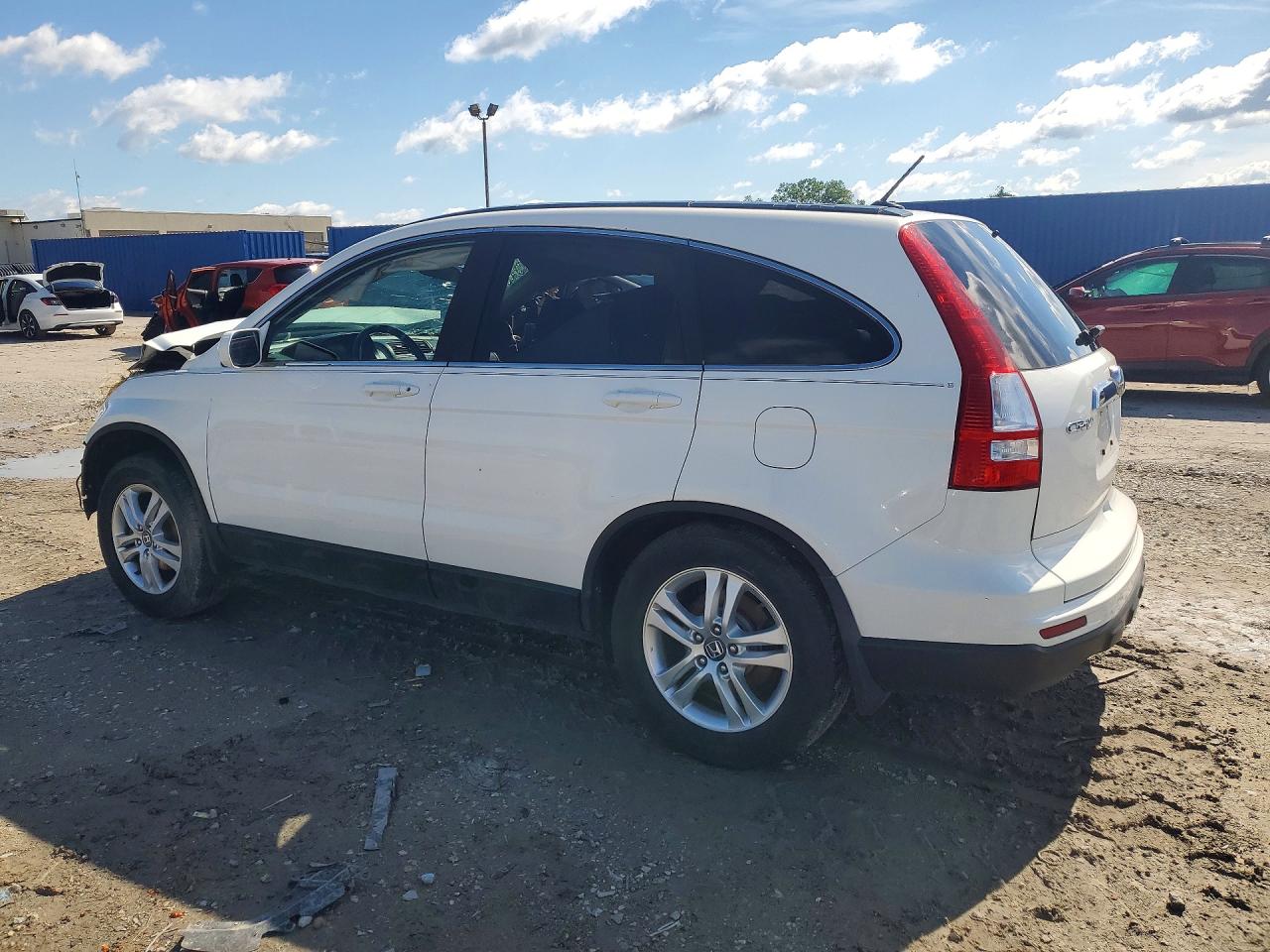 2010 Honda Cr-v Exl Белый vin: 5J6RE4H72AL059546