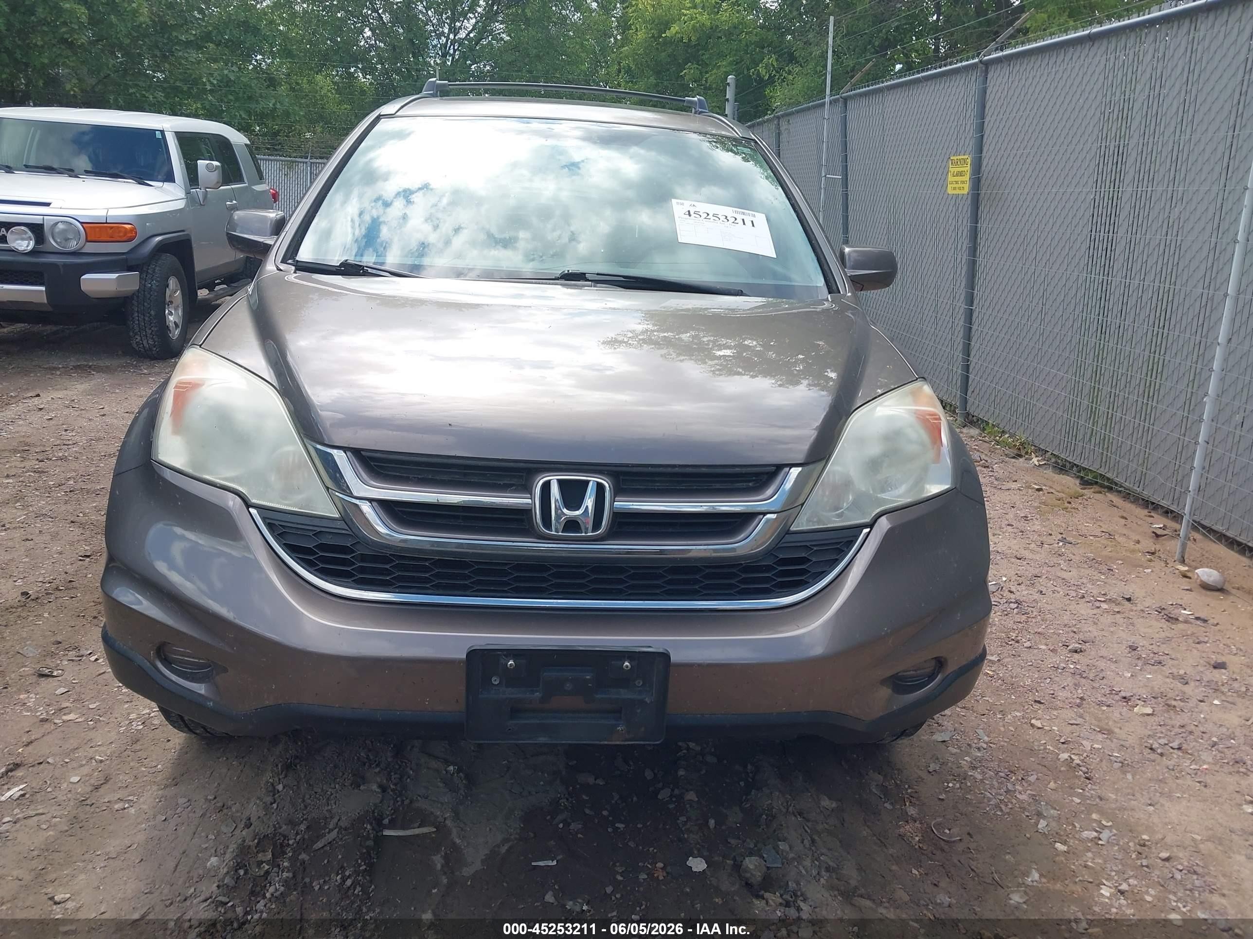 2010 Honda Cr-v Ex-l Gray vin: 5J6RE4H72AL077416