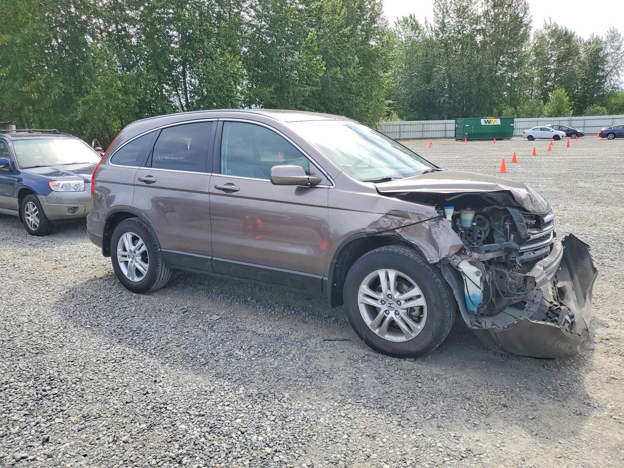 2010 Honda Cr-v Exl Gray vin: 5J6RE4H72AL084219