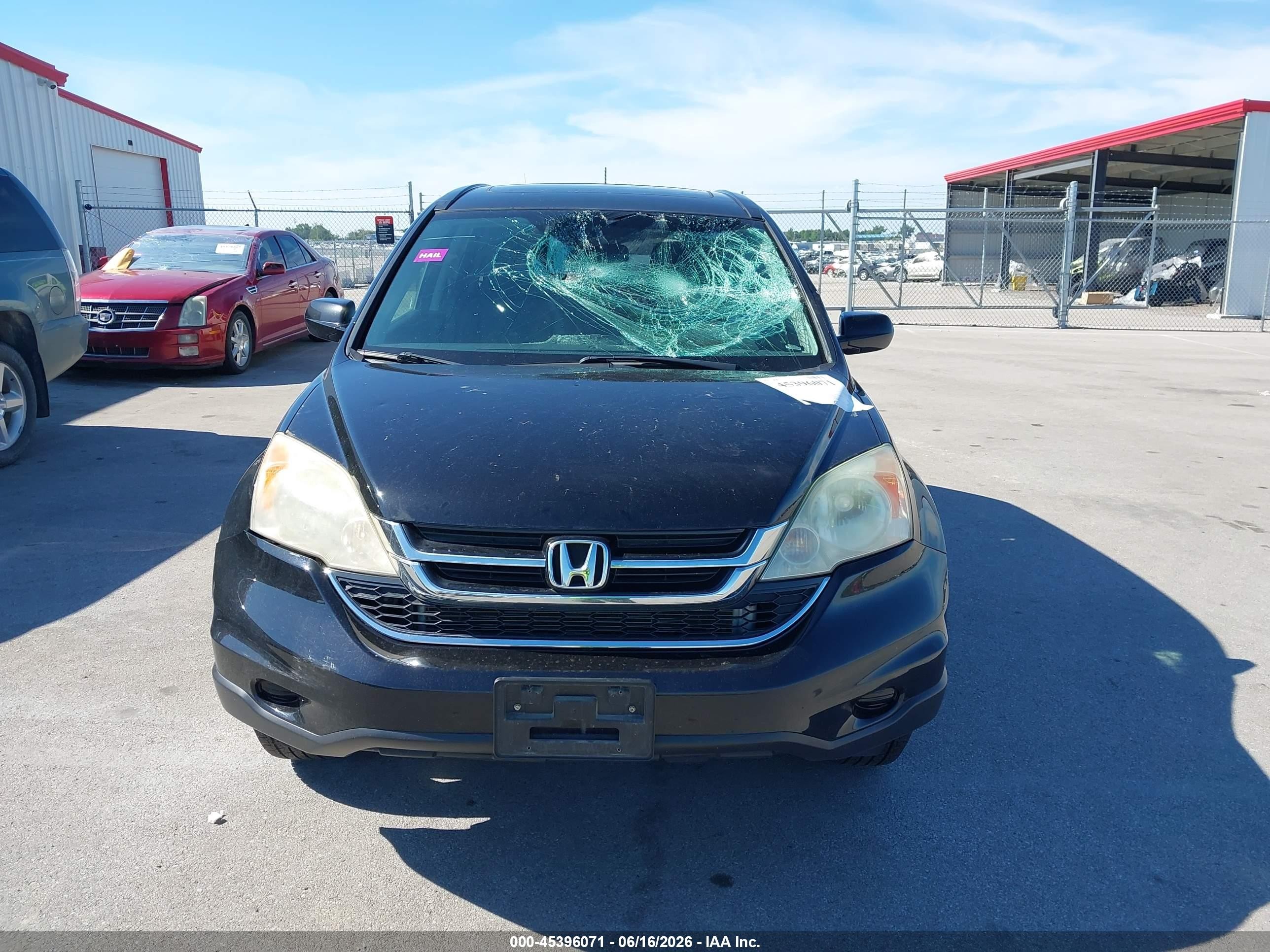 2010 Honda Cr-v Ex-l Black vin: 5J6RE4H72AL098766