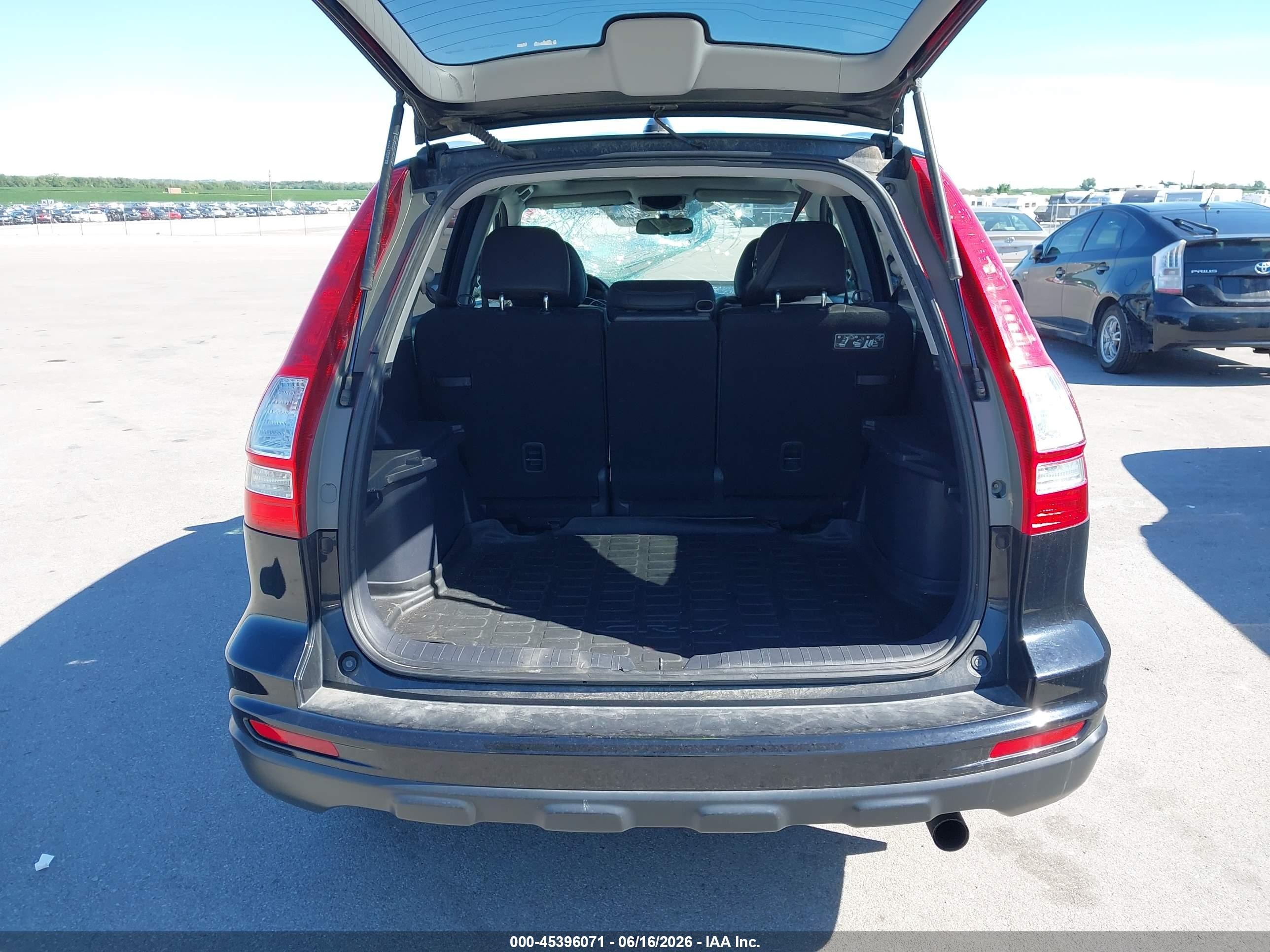 2010 Honda Cr-v Ex-l Black vin: 5J6RE4H72AL098766