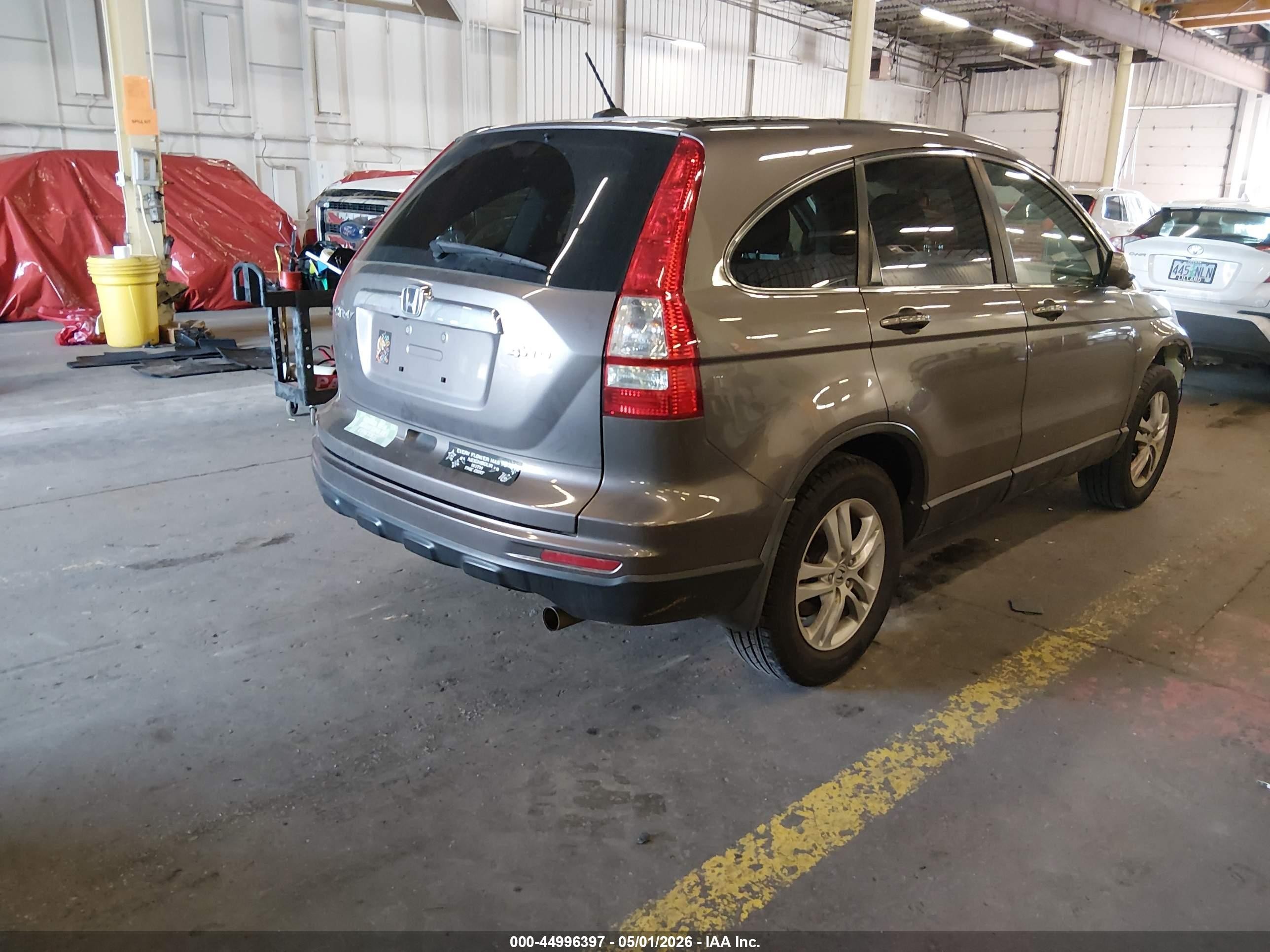 2011 Honda Cr-v Ex-l Серый vin: 5J6RE4H72BL009473
