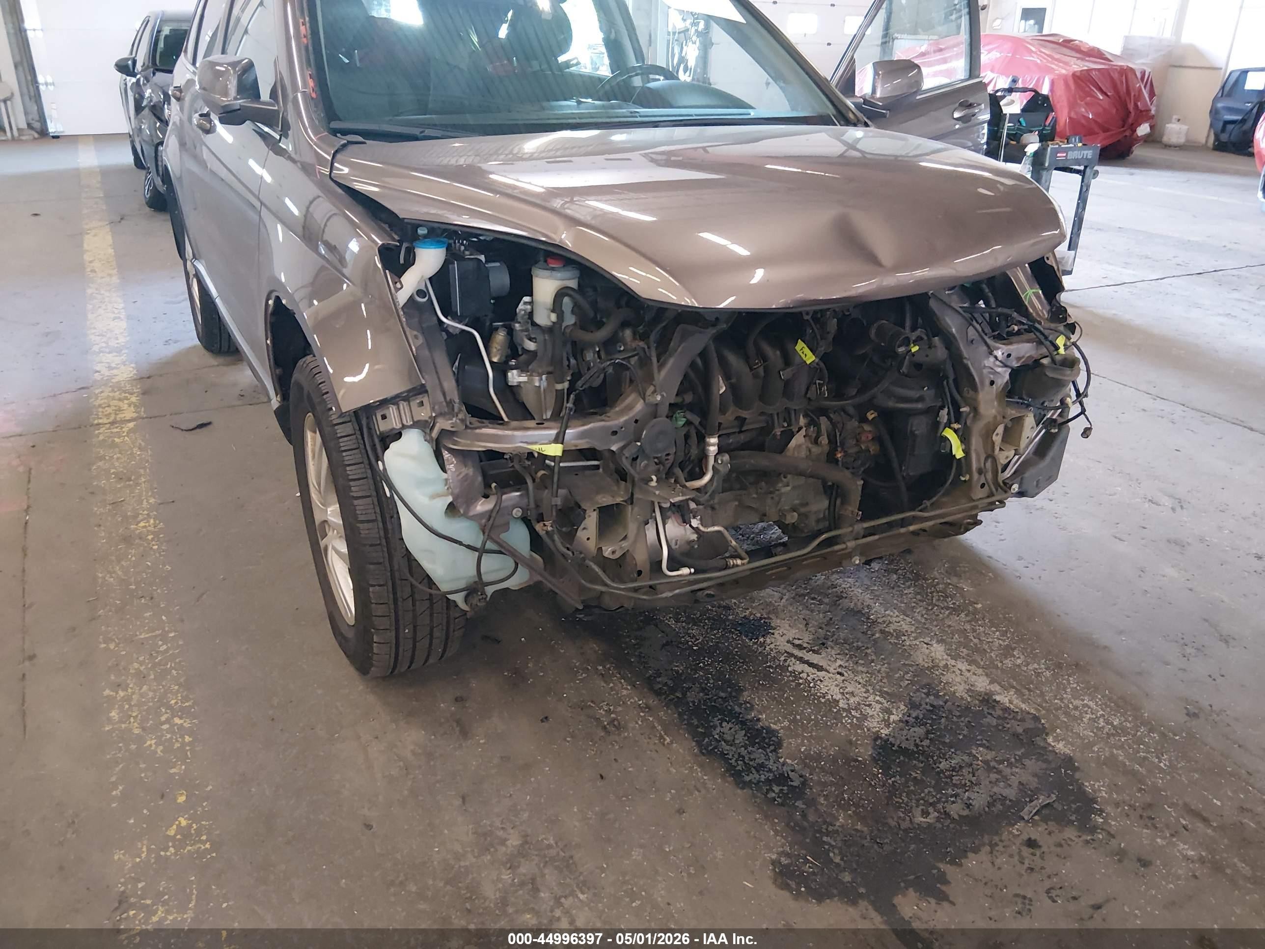 2011 Honda Cr-v Ex-l Серый vin: 5J6RE4H72BL009473
