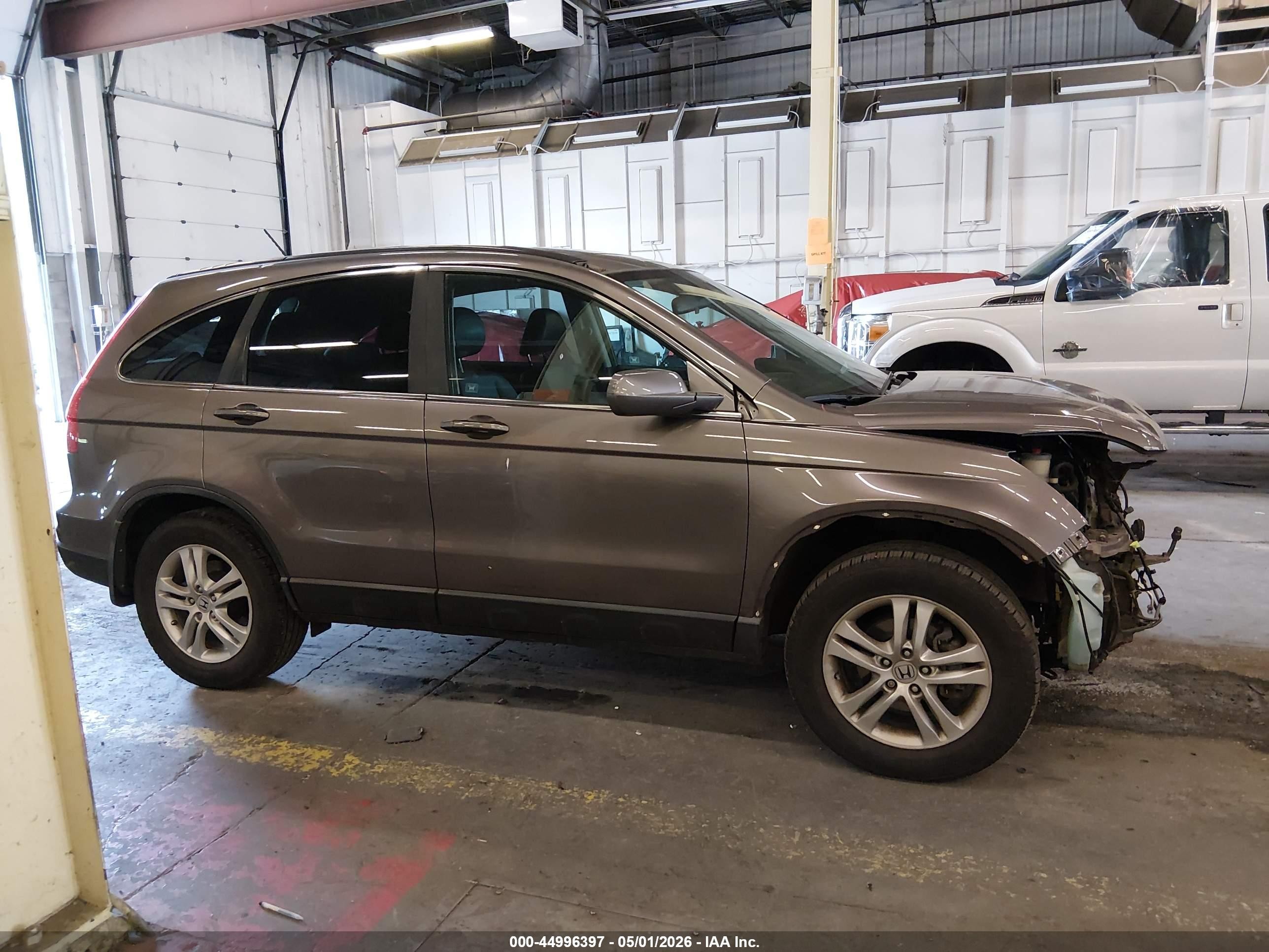2011 Honda Cr-v Ex-l Серый vin: 5J6RE4H72BL009473