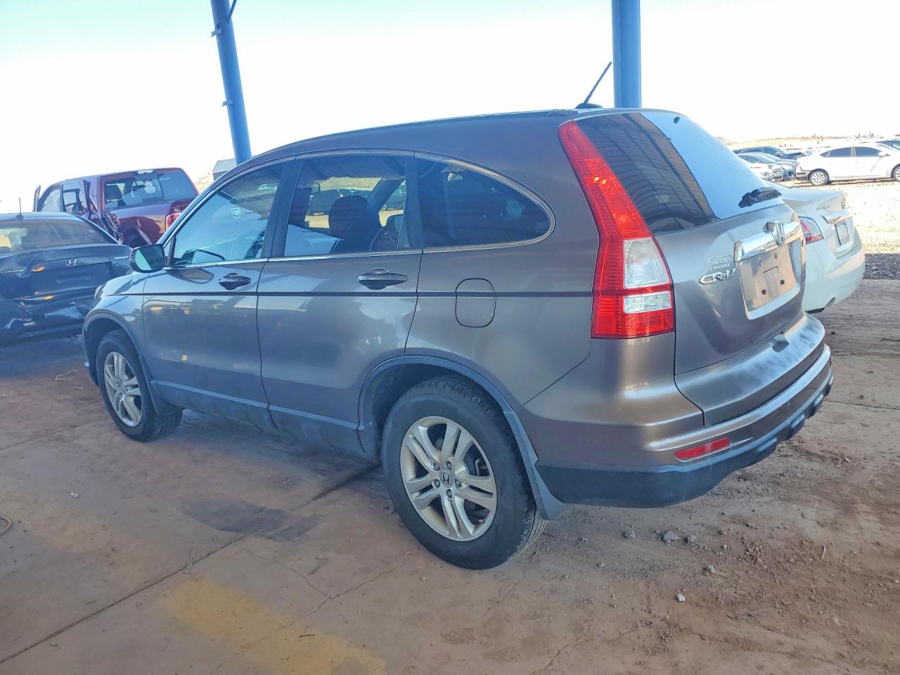 2011 Honda Cr-v Exl Gray vin: 5J6RE4H72BL011580