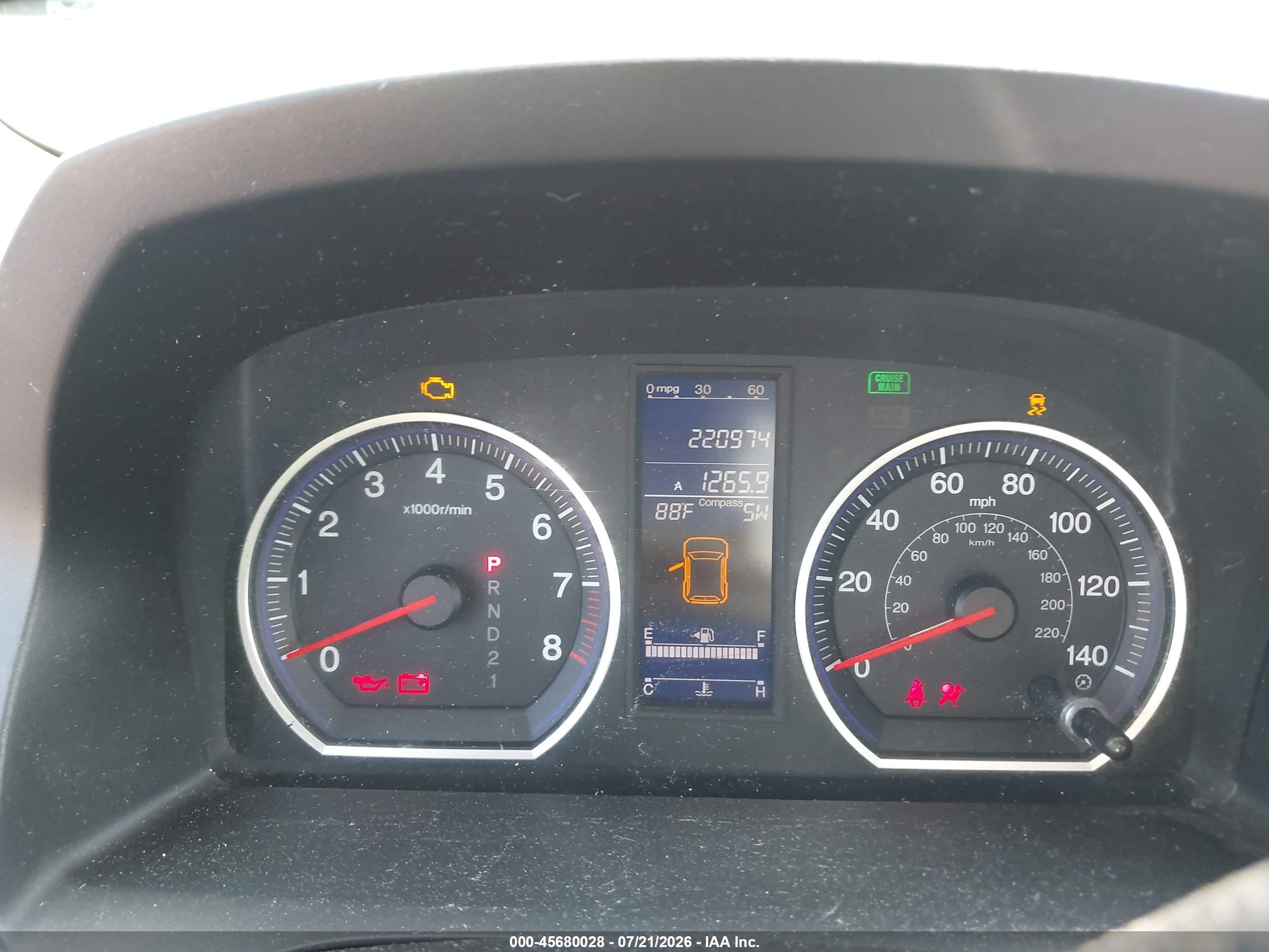 2011 Honda Cr-v Ex-l Light Blue vin: 5J6RE4H72BL024281