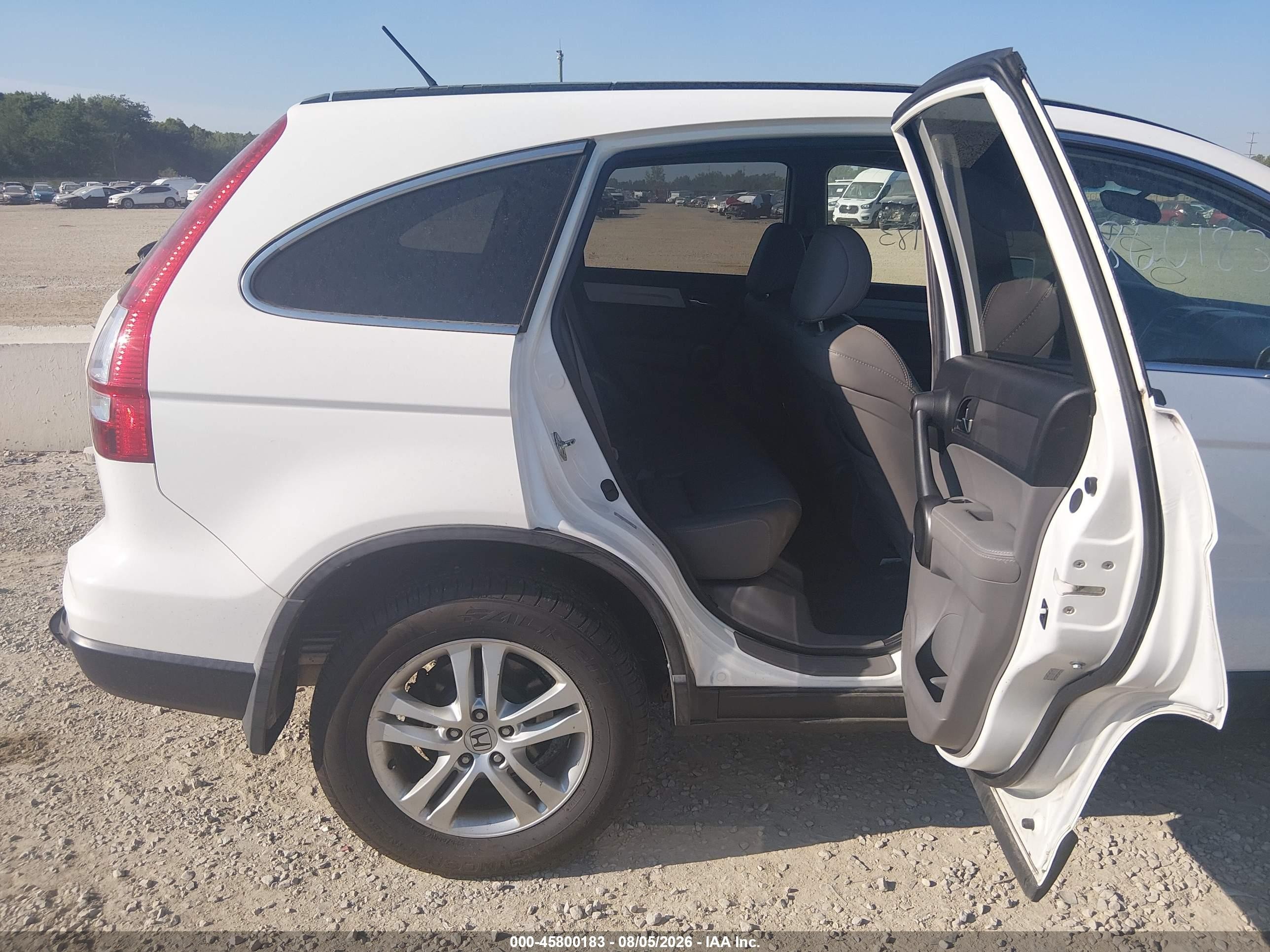 2011 Honda Cr-v Ex-l White vin: 5J6RE4H72BL030226