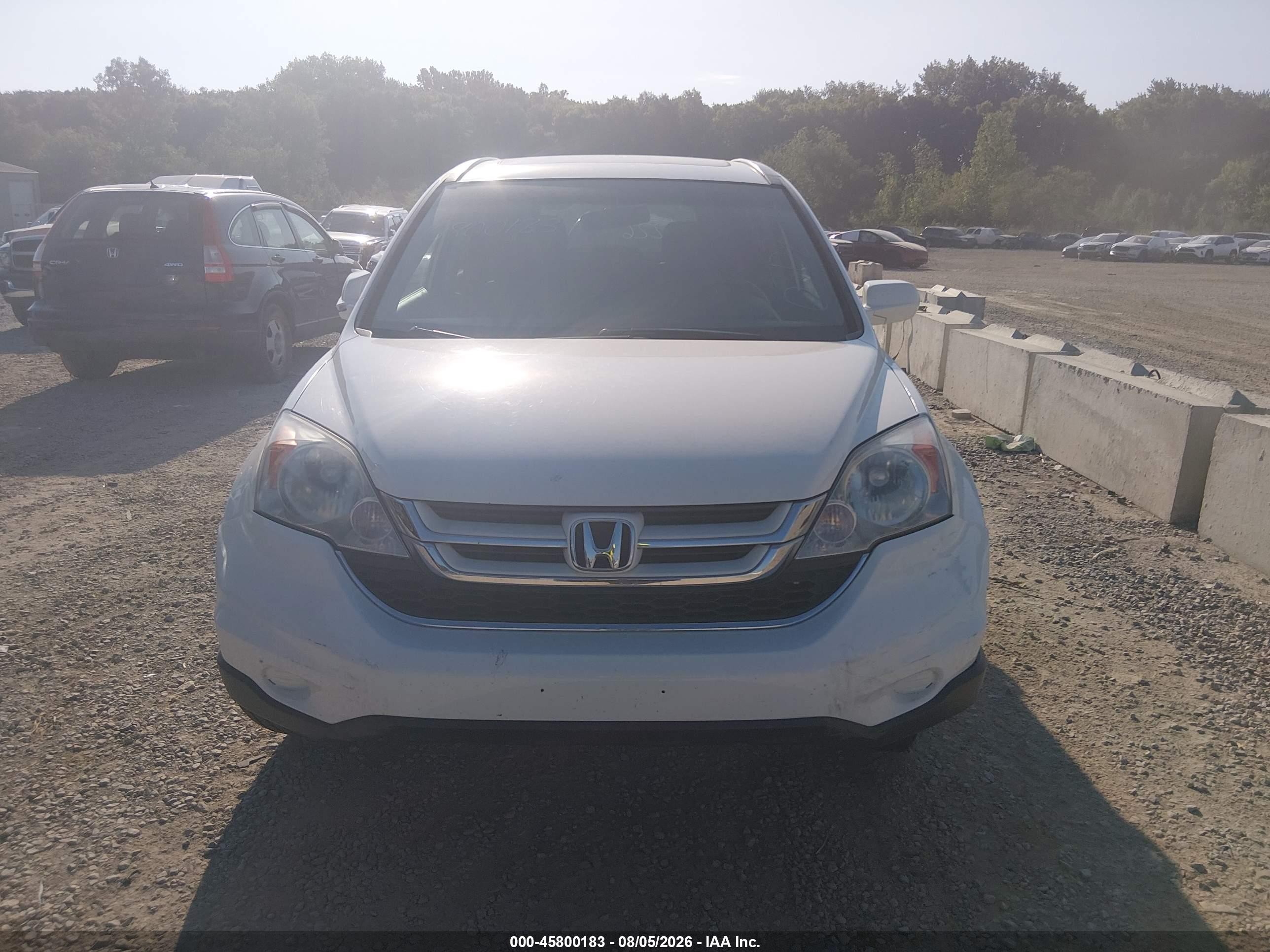2011 Honda Cr-v Ex-l White vin: 5J6RE4H72BL030226