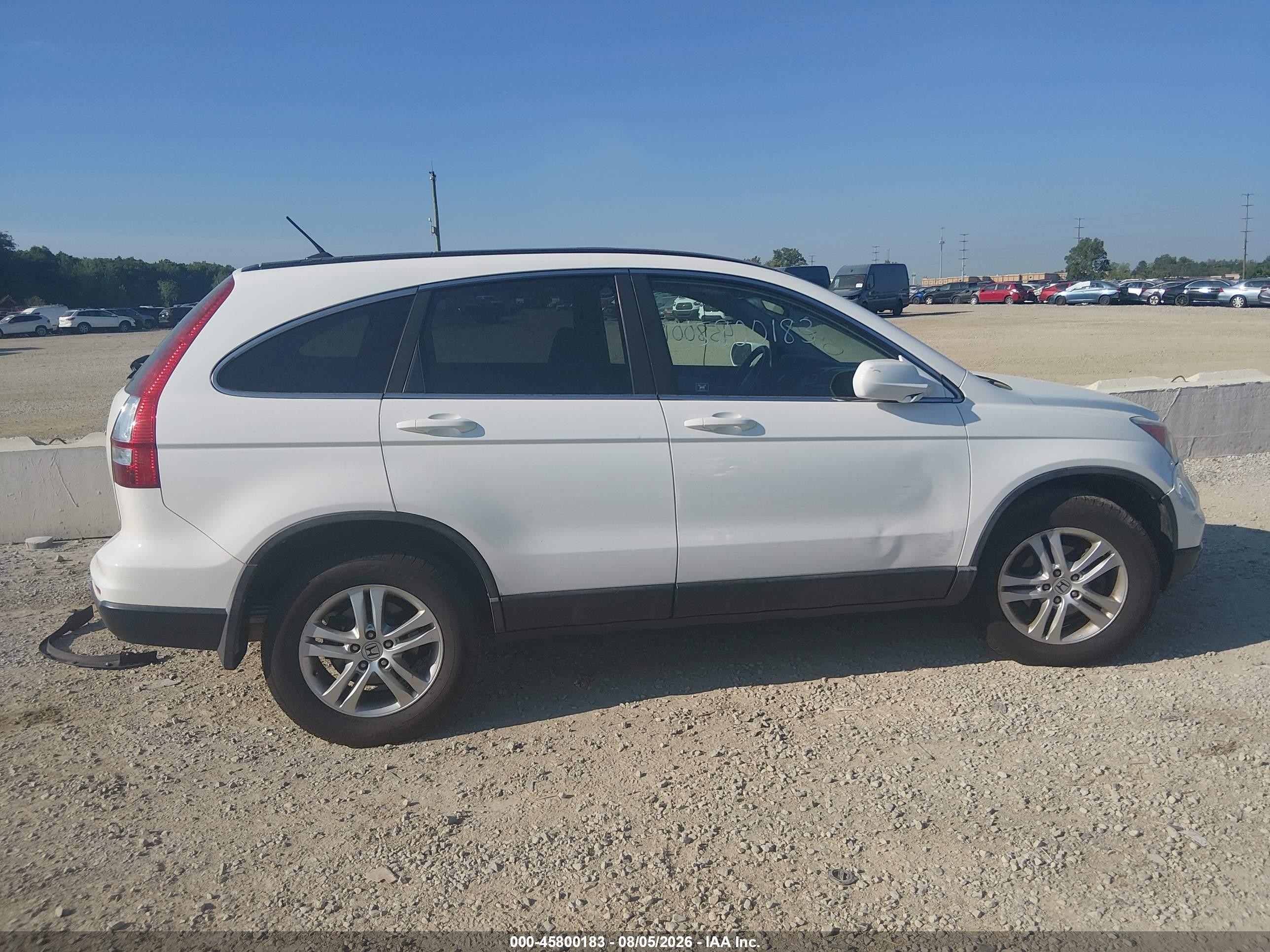 2011 Honda Cr-v Ex-l White vin: 5J6RE4H72BL030226