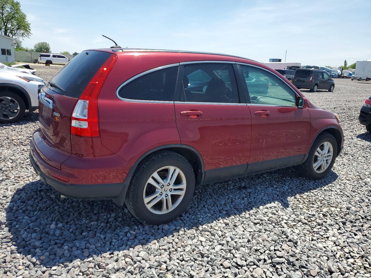 2011 Honda Crv Red vin: 5J6RE4H72BL046877