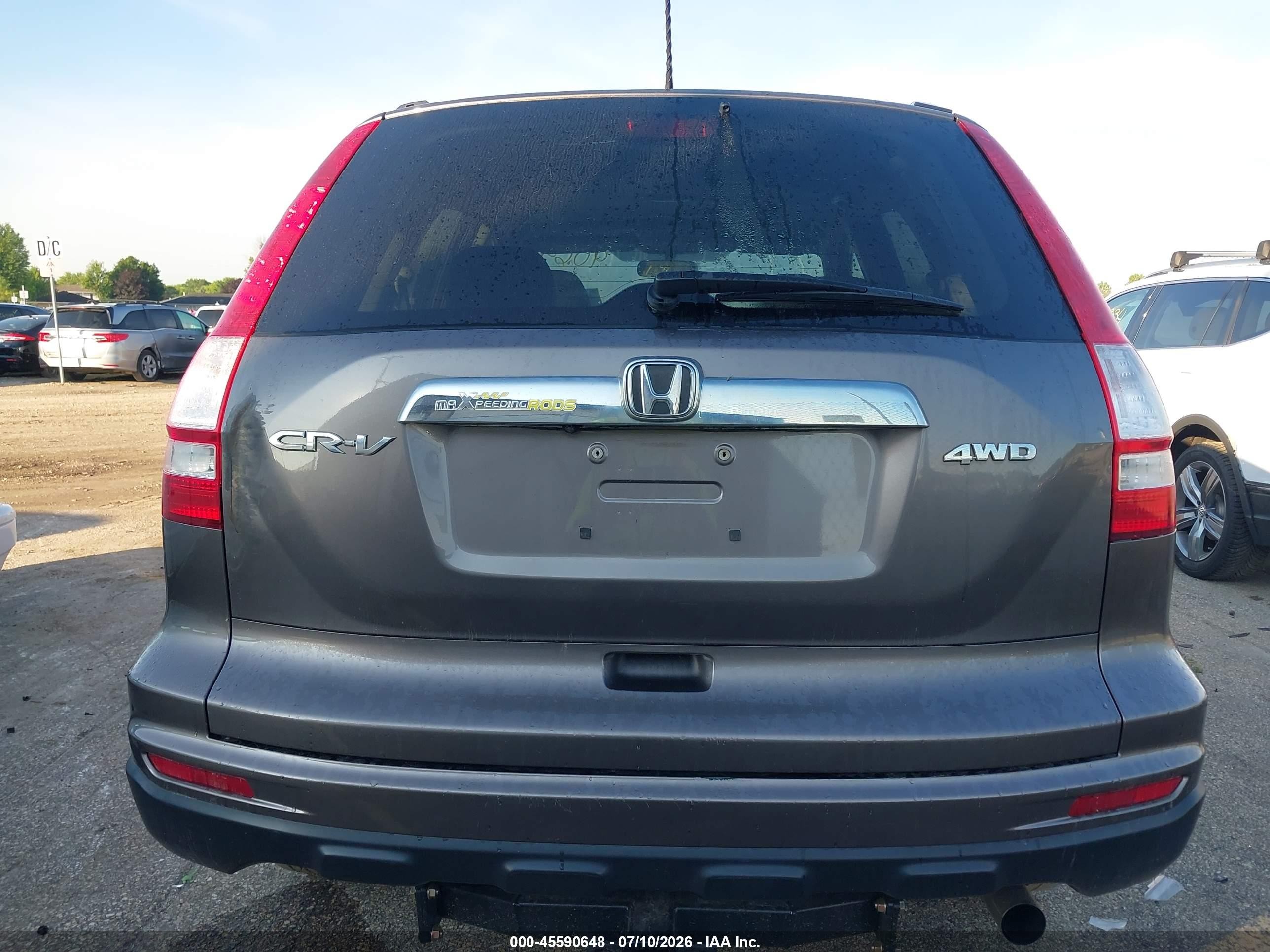 2011 Honda Cr-v Ex-l Gray vin: 5J6RE4H72BL059712