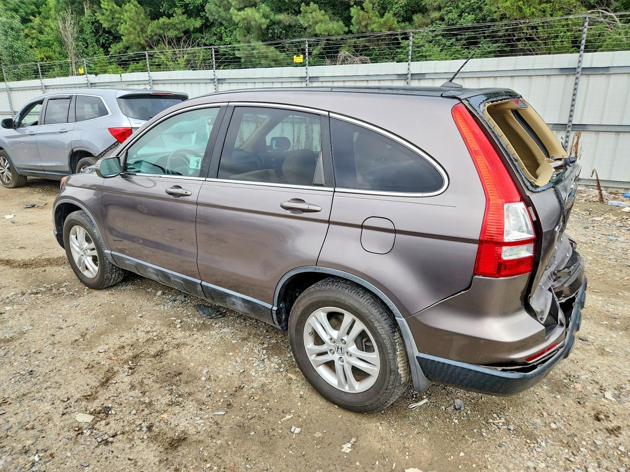 2011 Honda Cr-v Exl Gray vin: 5J6RE4H72BL063369