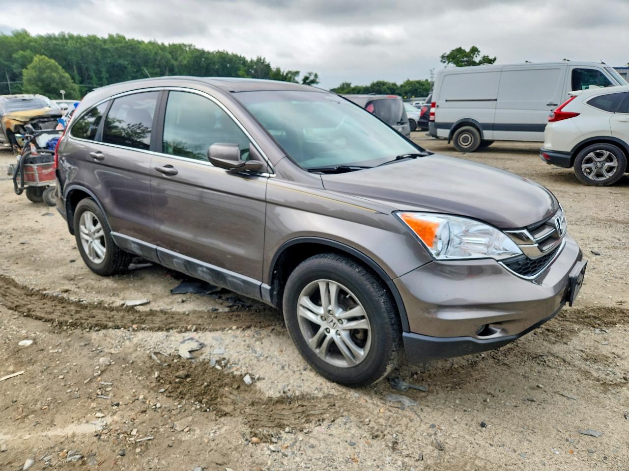 2011 Honda Cr-v Exl Gray vin: 5J6RE4H72BL063369
