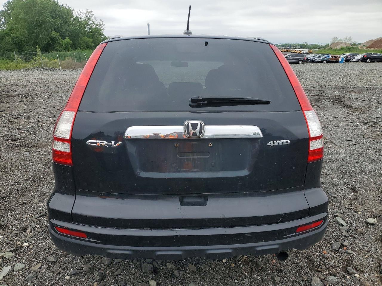 2011 Honda Cr-v Exl Black vin: 5J6RE4H72BL076686
