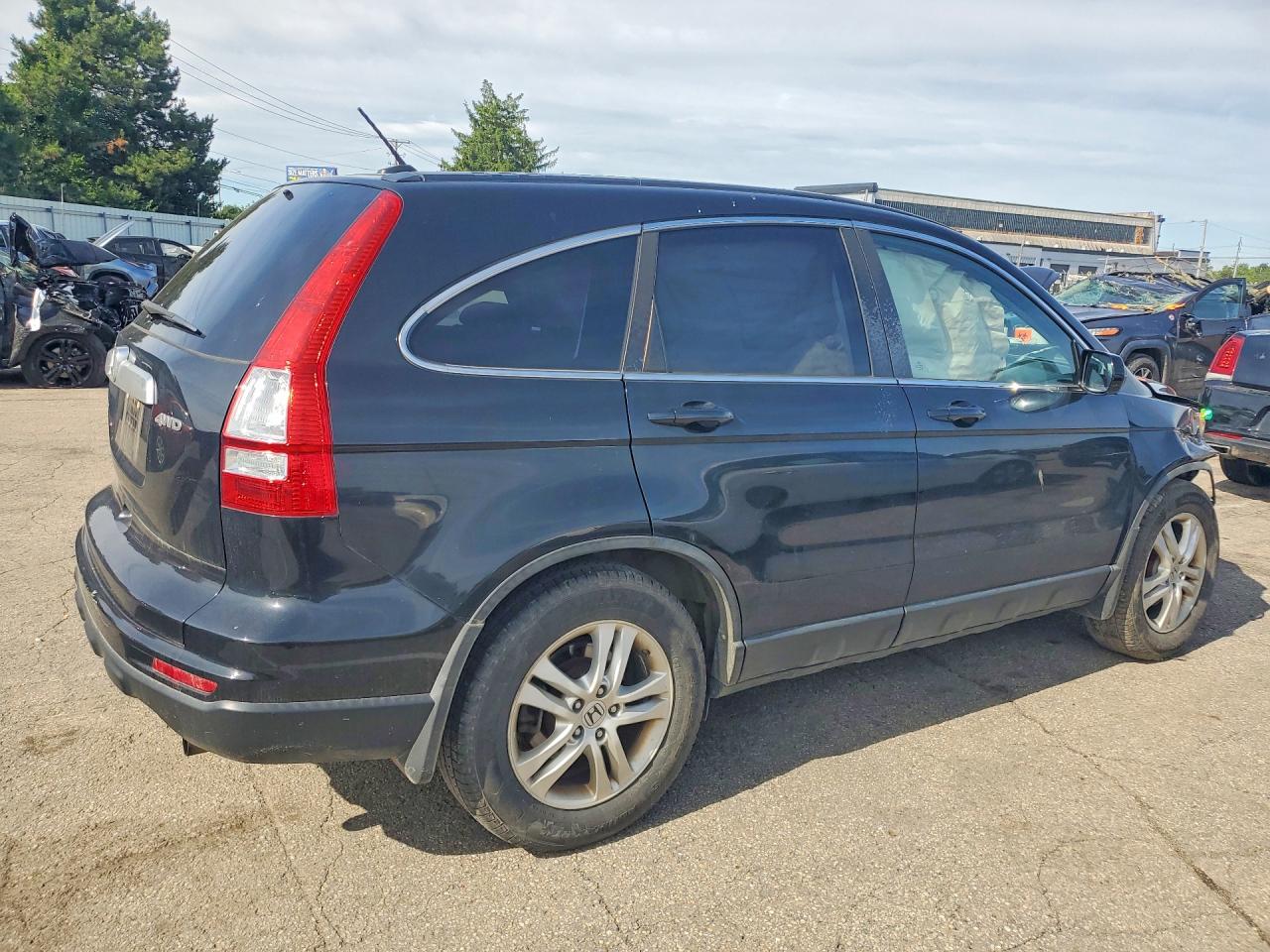 2011 Honda Cr-v Exl Black vin: 5J6RE4H72BL077952