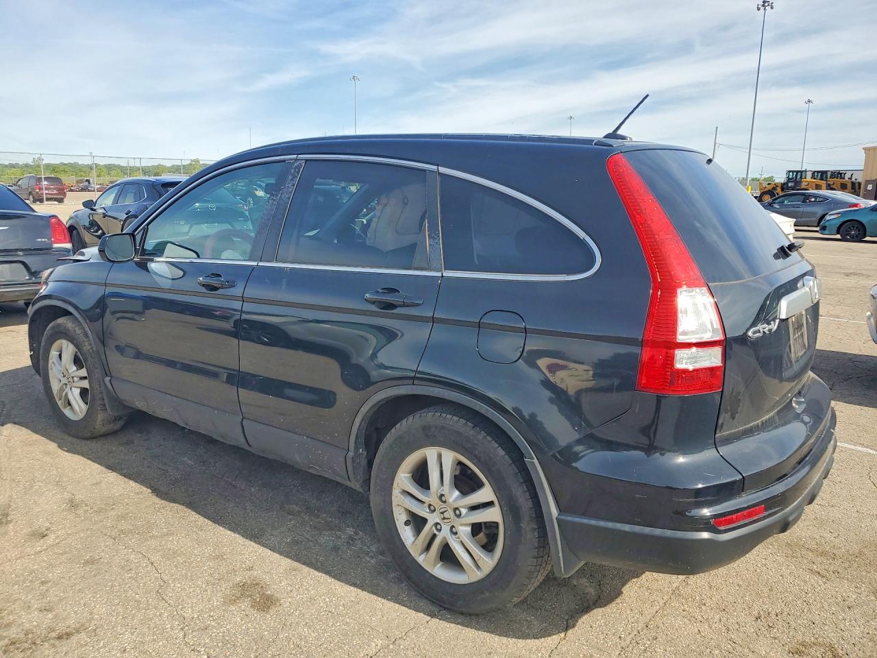 2011 Honda Cr-v Exl Black vin: 5J6RE4H72BL077952
