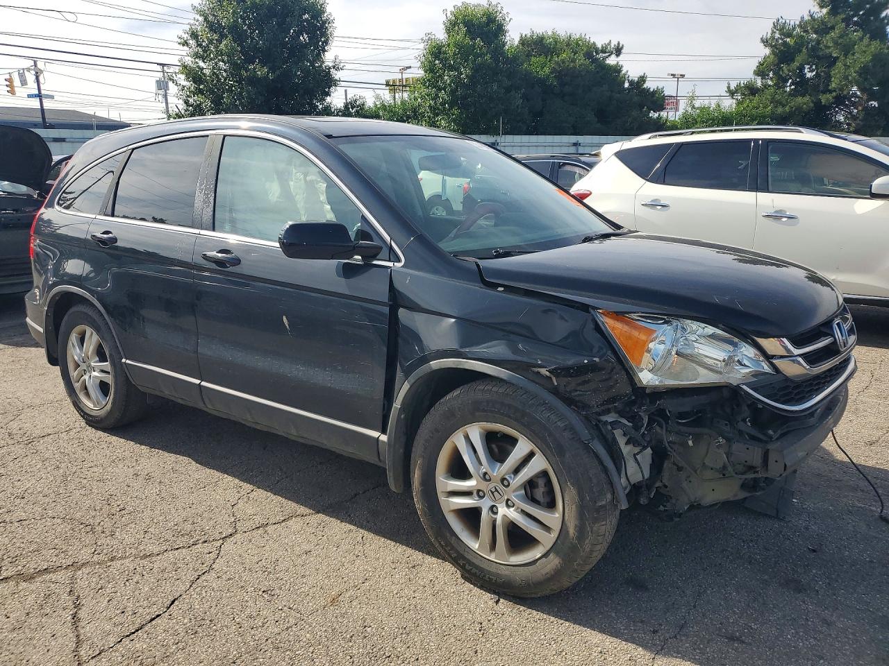 2011 Honda Cr-v Exl Black vin: 5J6RE4H72BL077952