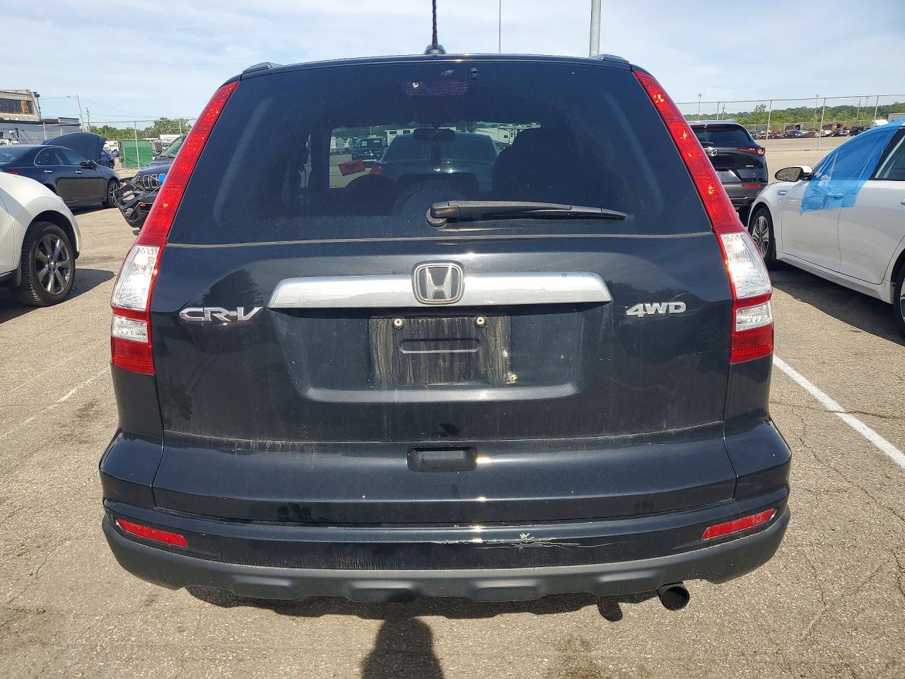 2011 Honda Cr-v Exl Black vin: 5J6RE4H72BL077952