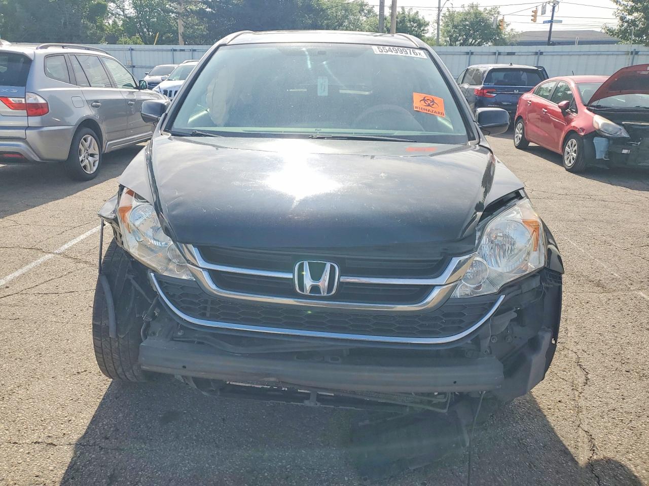 2011 Honda Cr-v Exl Black vin: 5J6RE4H72BL077952