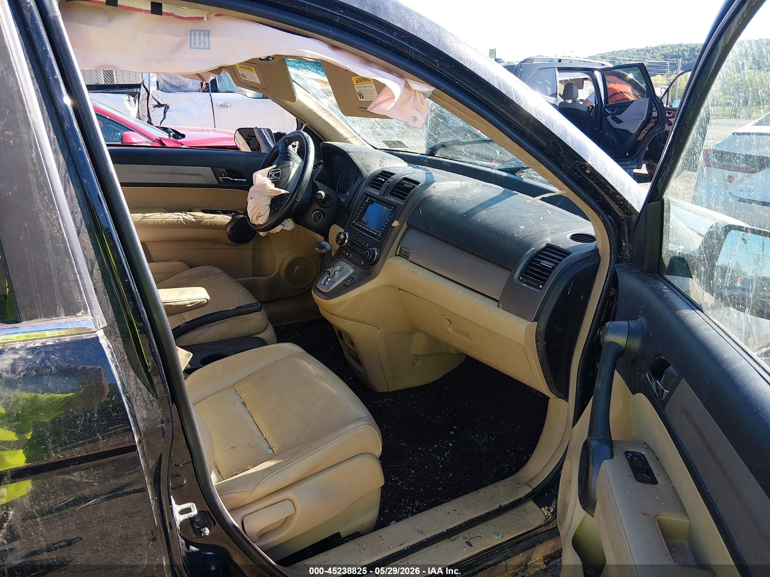 2011 Honda Cr-v Ex-l Черный vin: 5J6RE4H72BL080110