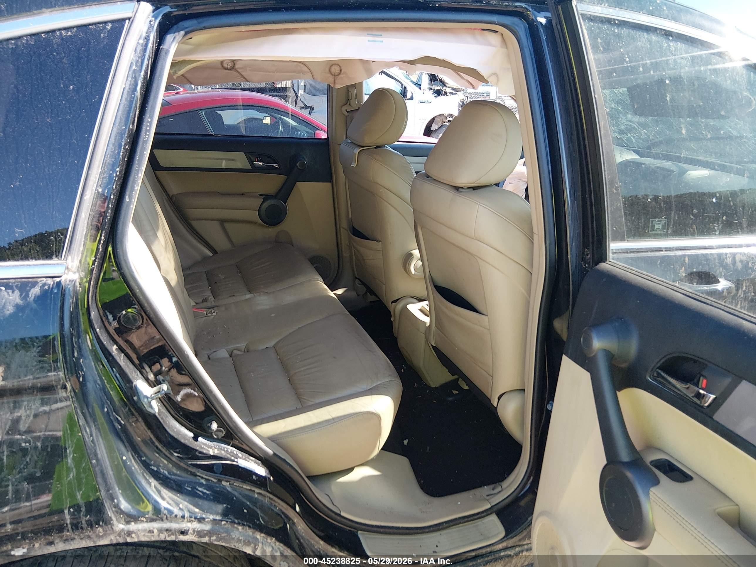 2011 Honda Cr-v Ex-l Черный vin: 5J6RE4H72BL080110
