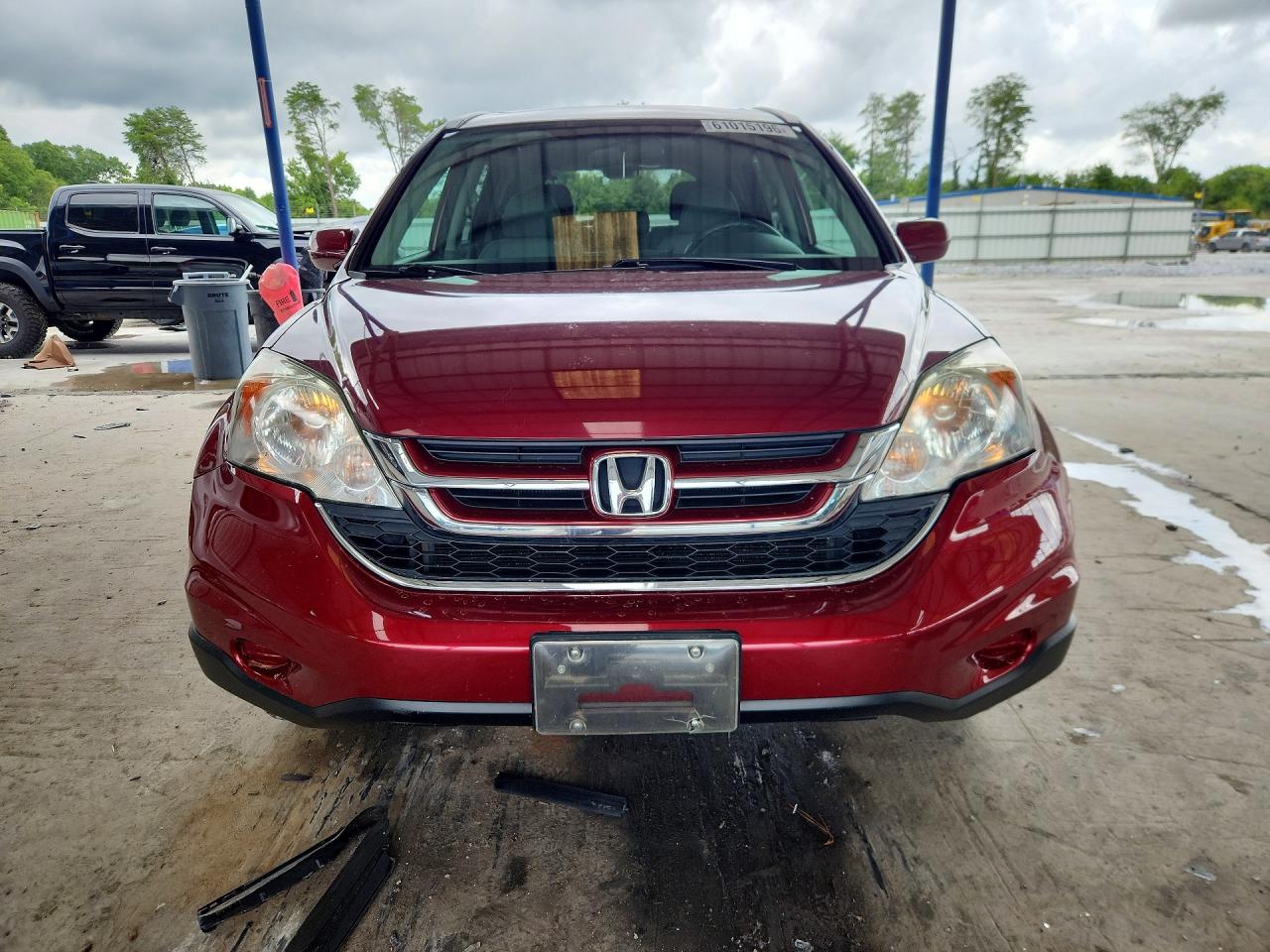 2011 Honda Cr-v Exl Бордовый vin: 5J6RE4H72BL080592